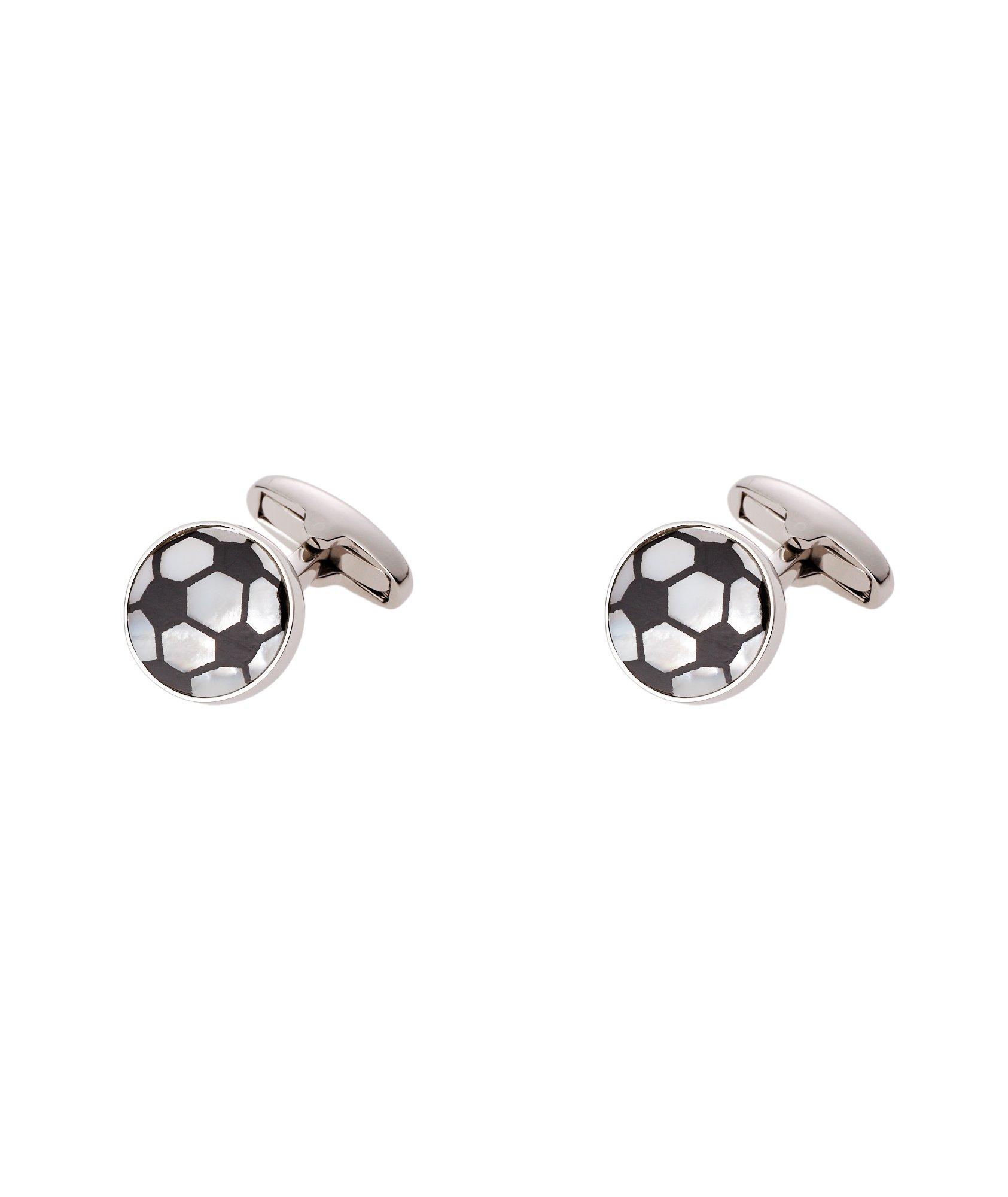 Boutons de manchette ballons de soccer image 0