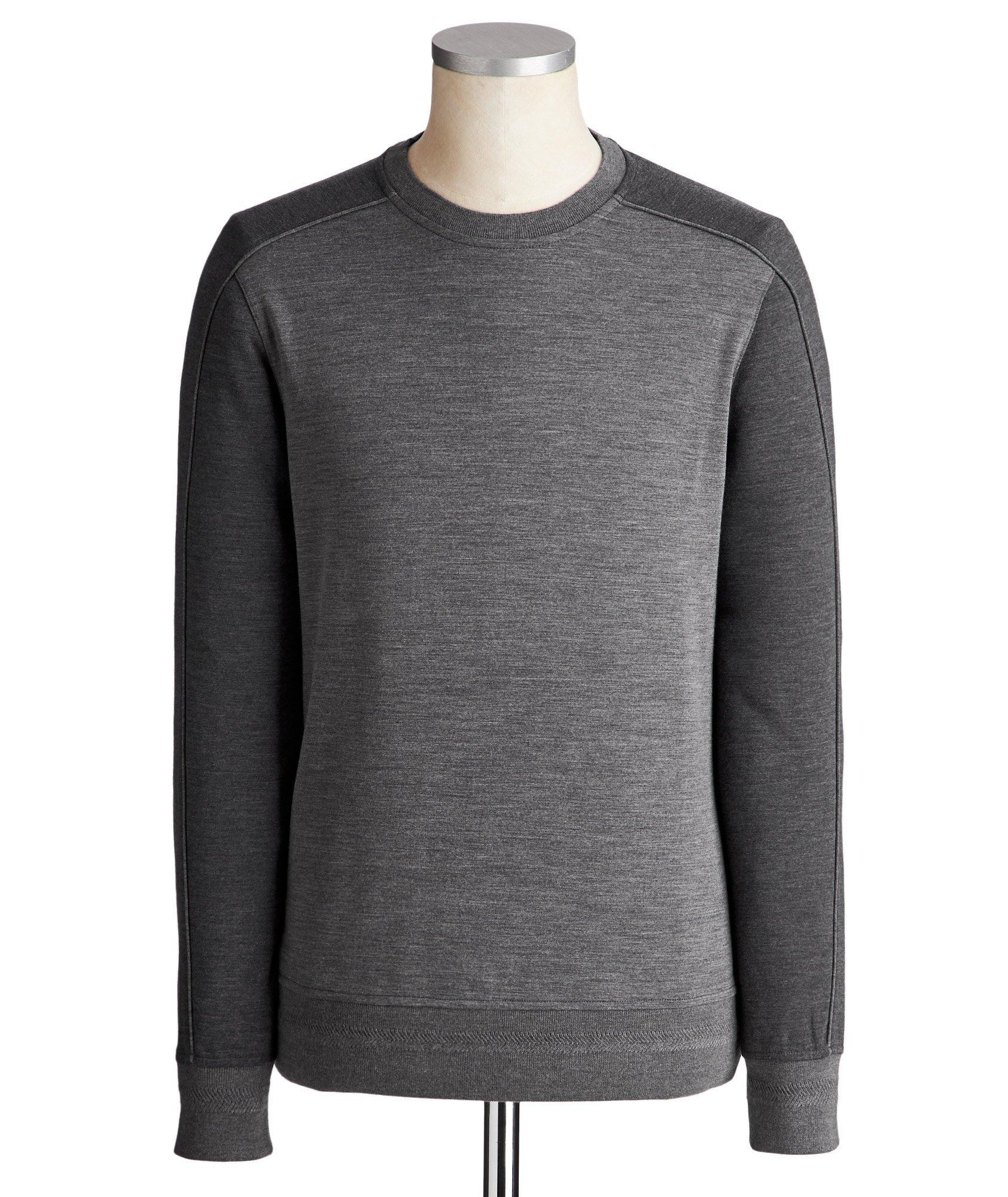 Virgin Wool-Blend Sweatshirt image 0