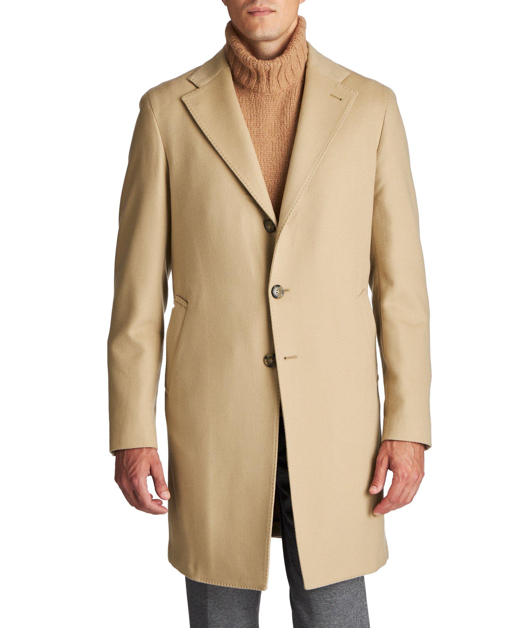 Loro Piana Rain System Cashmere Overcoat | Coats | Harry Rosen