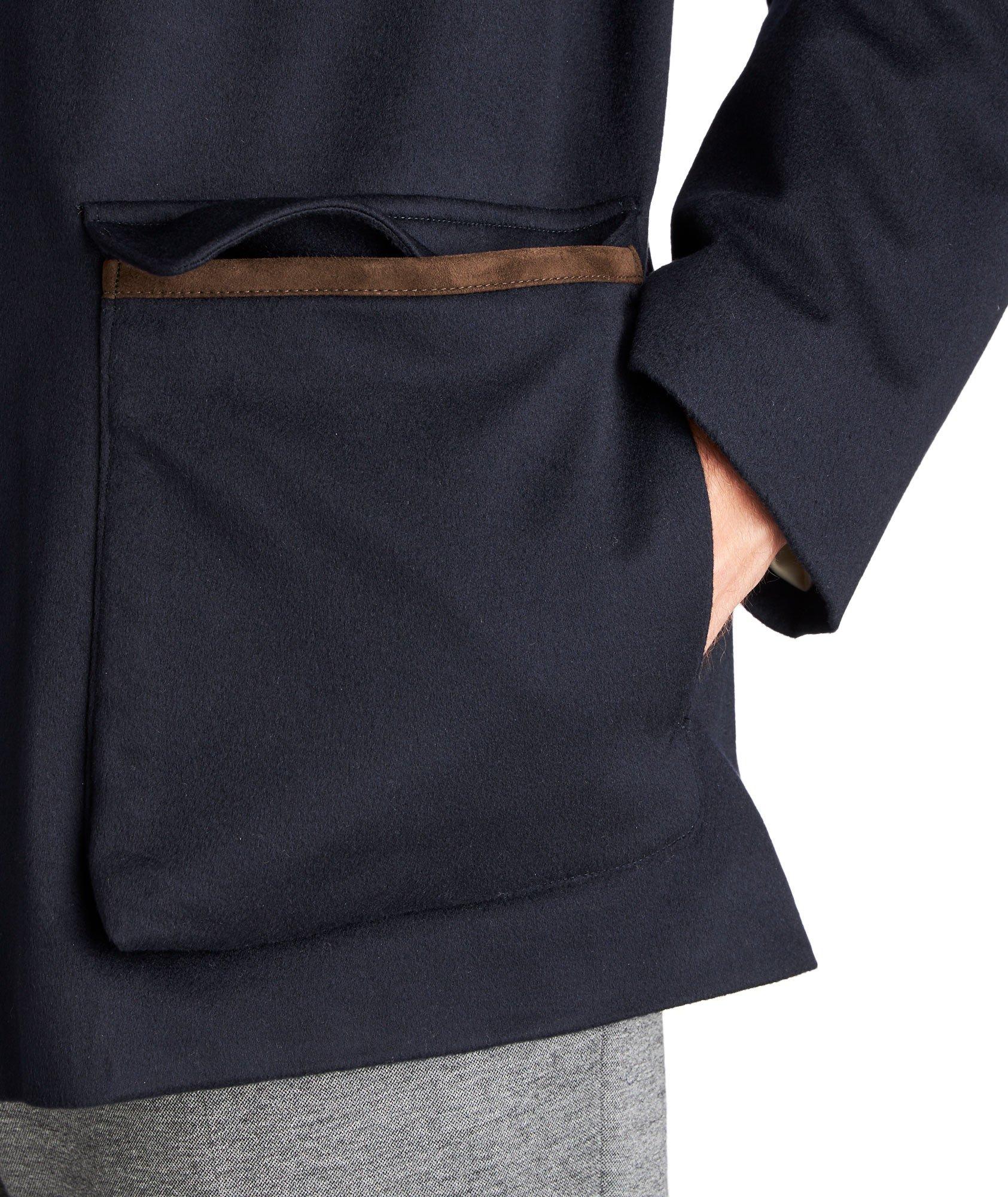 Winter Voyager Green Storm System Baby Cashmere Coat image 4
