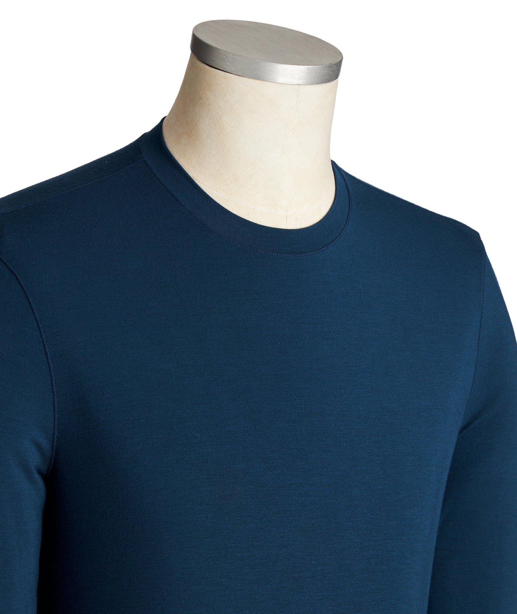 T-shirt extensible à manches longues image 1