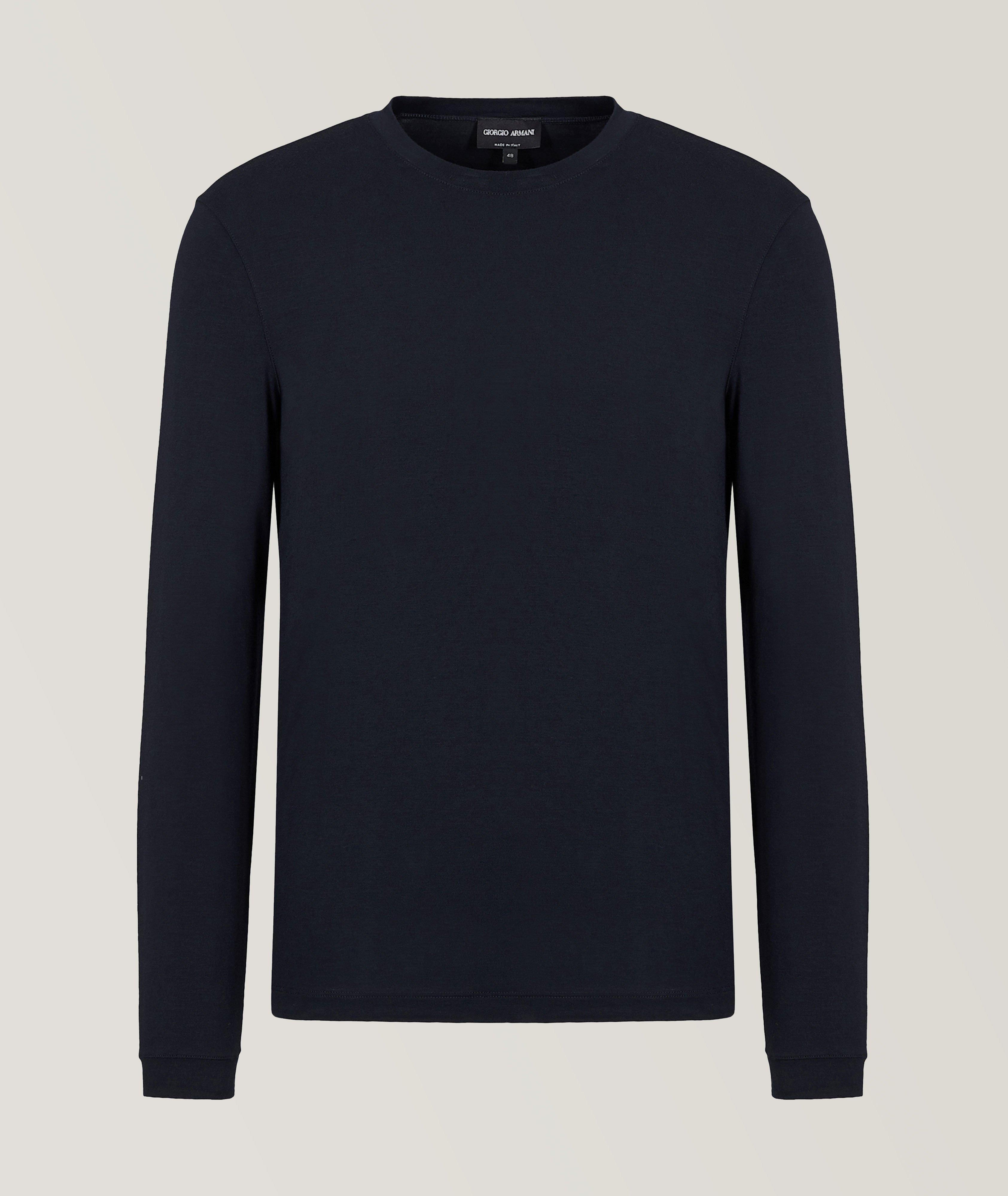 Giorgio armani long sleeve hot sale shirt