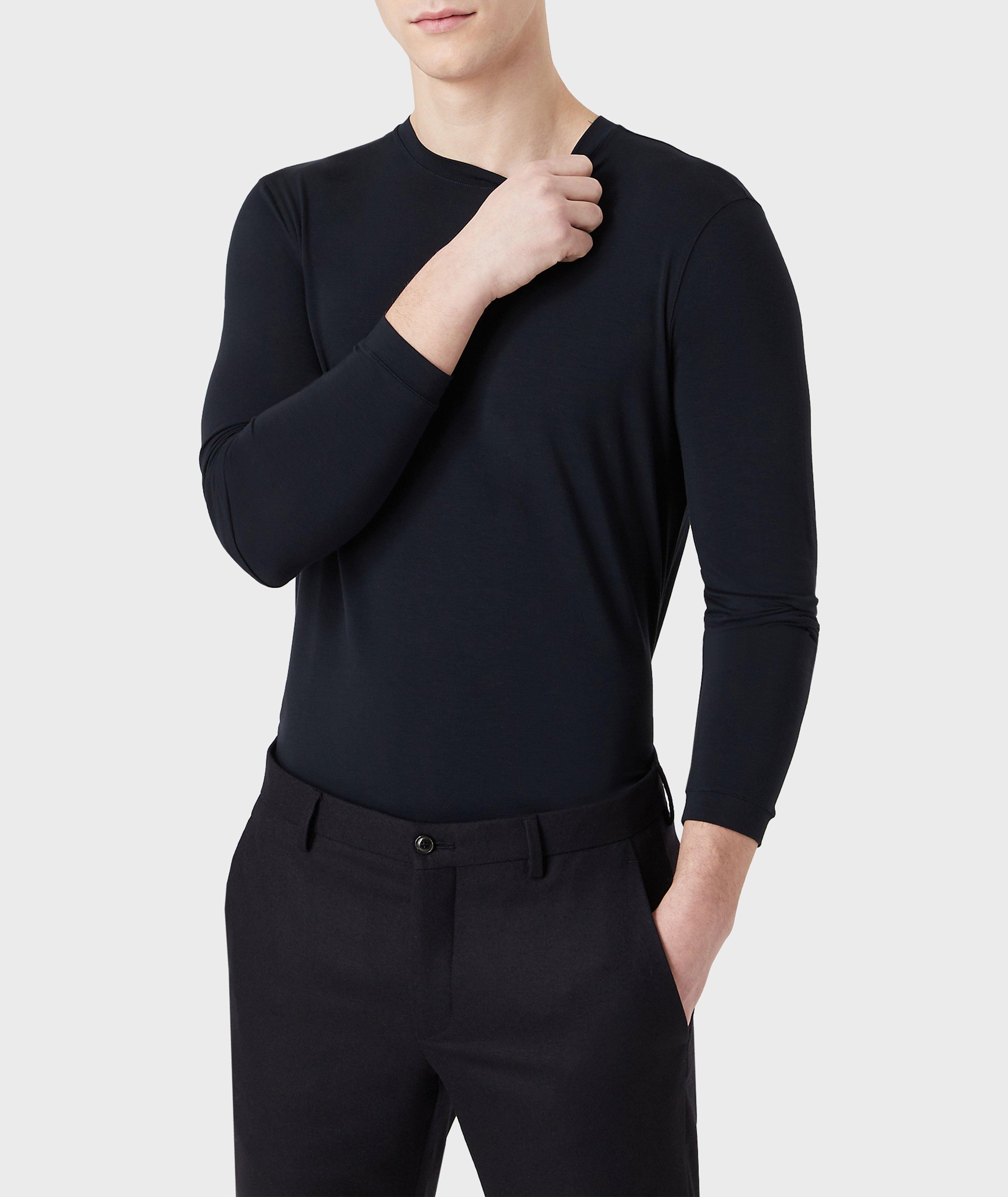 Long-Sleeve Stretch T-Shirt image 4