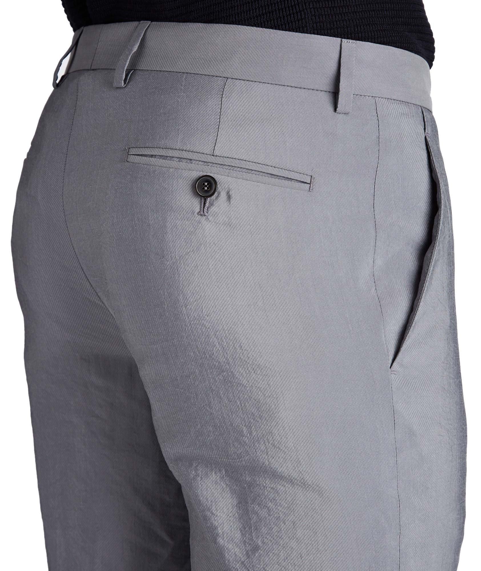 Contemporary Fit Silk Blend Pants image 1