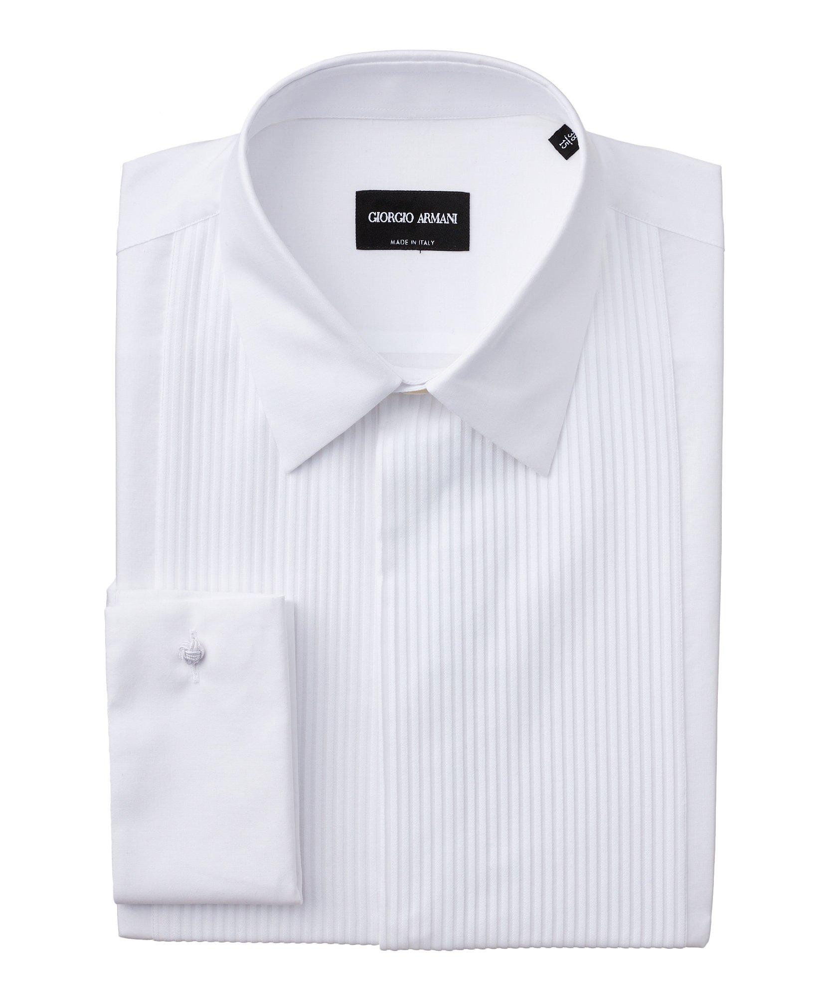 Pleated Front Tuxedo Shirt image 0