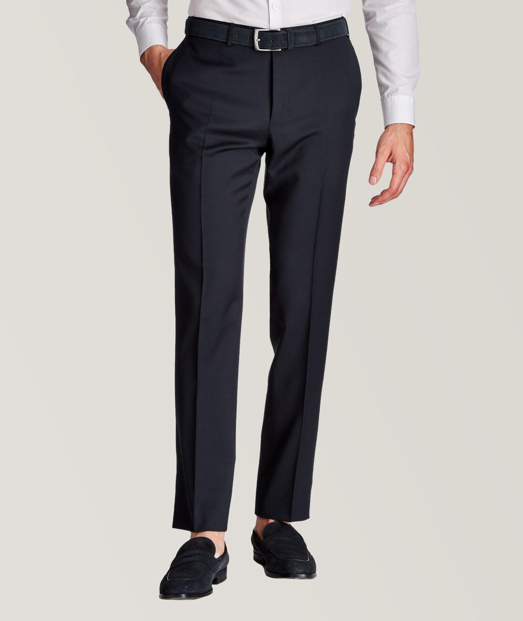 Slim Fit Wool Dress Pants image 0