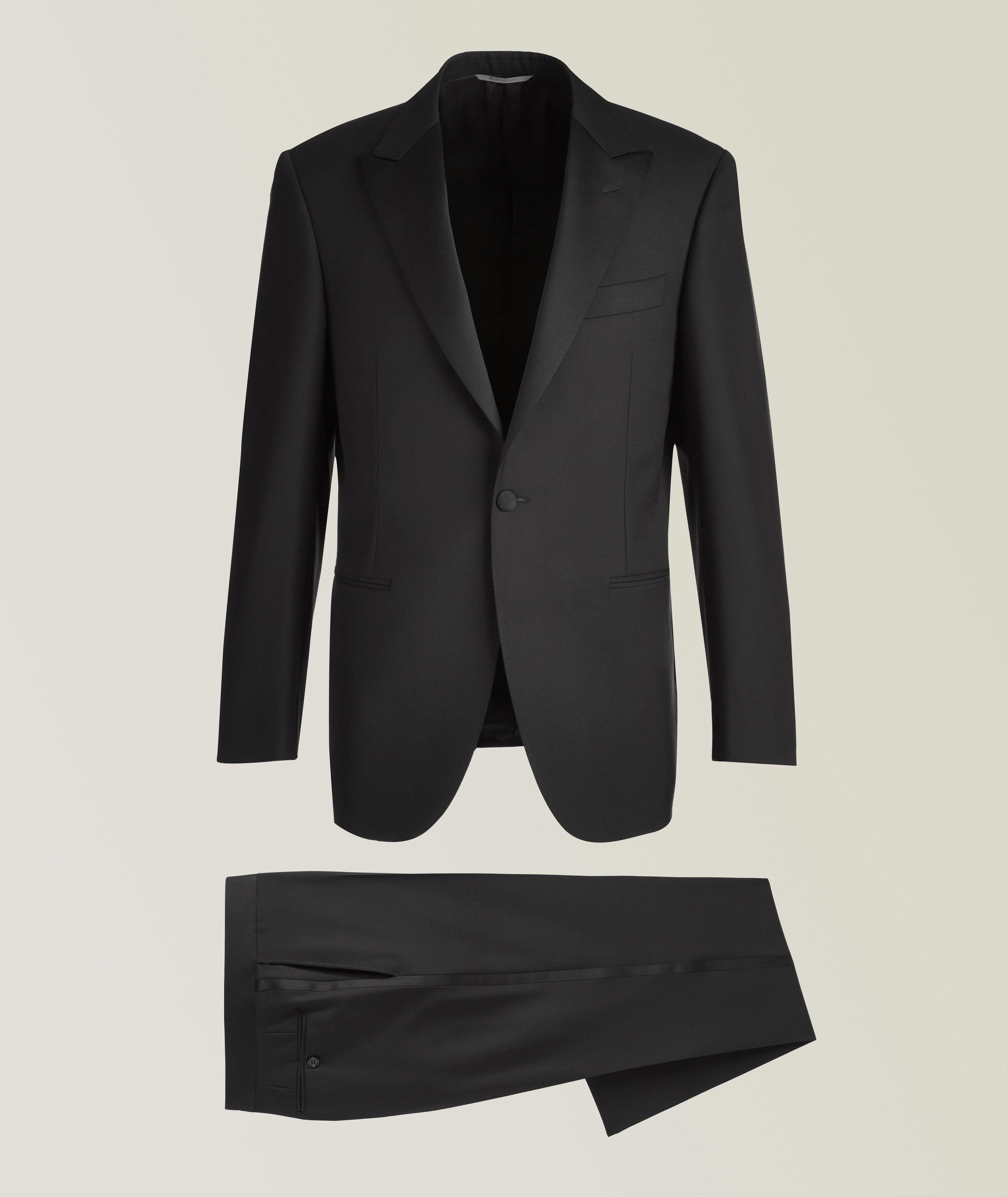 Peak lapel tuxedo on sale jacket