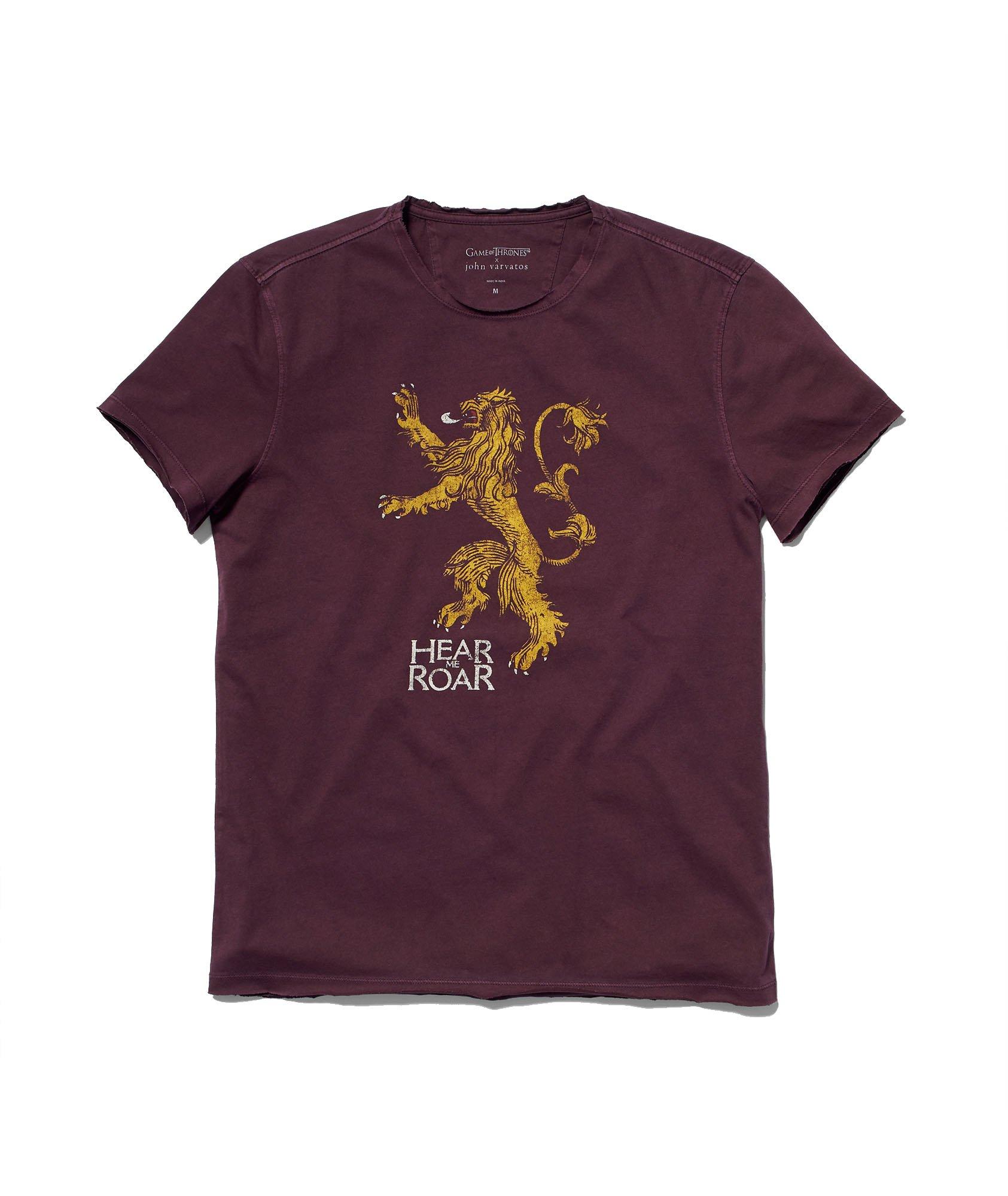 Game of Thrones Printed Cotton T-Shirt image 0