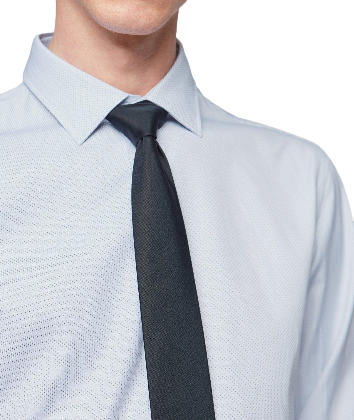 Slim Fit Printed Dress Shirt image 1