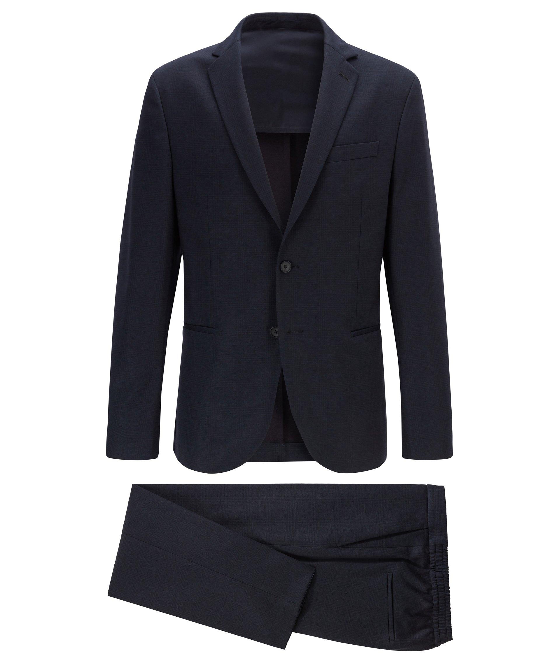 Norwin/Banks Checked Stretch-Blend Suit image 0