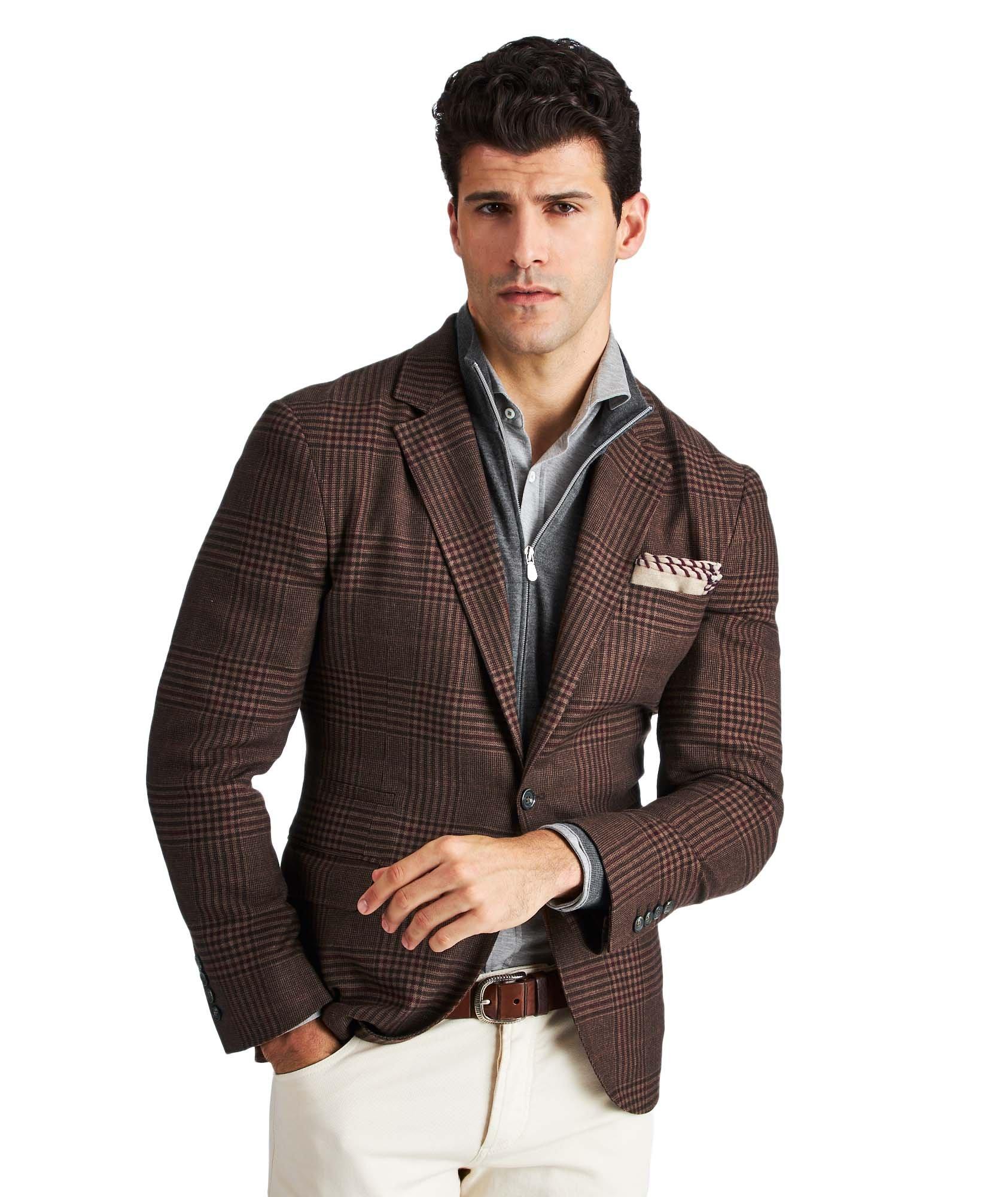 Unstructured Wool, Linen, Cashmere & Silk Sports Jacket image 0