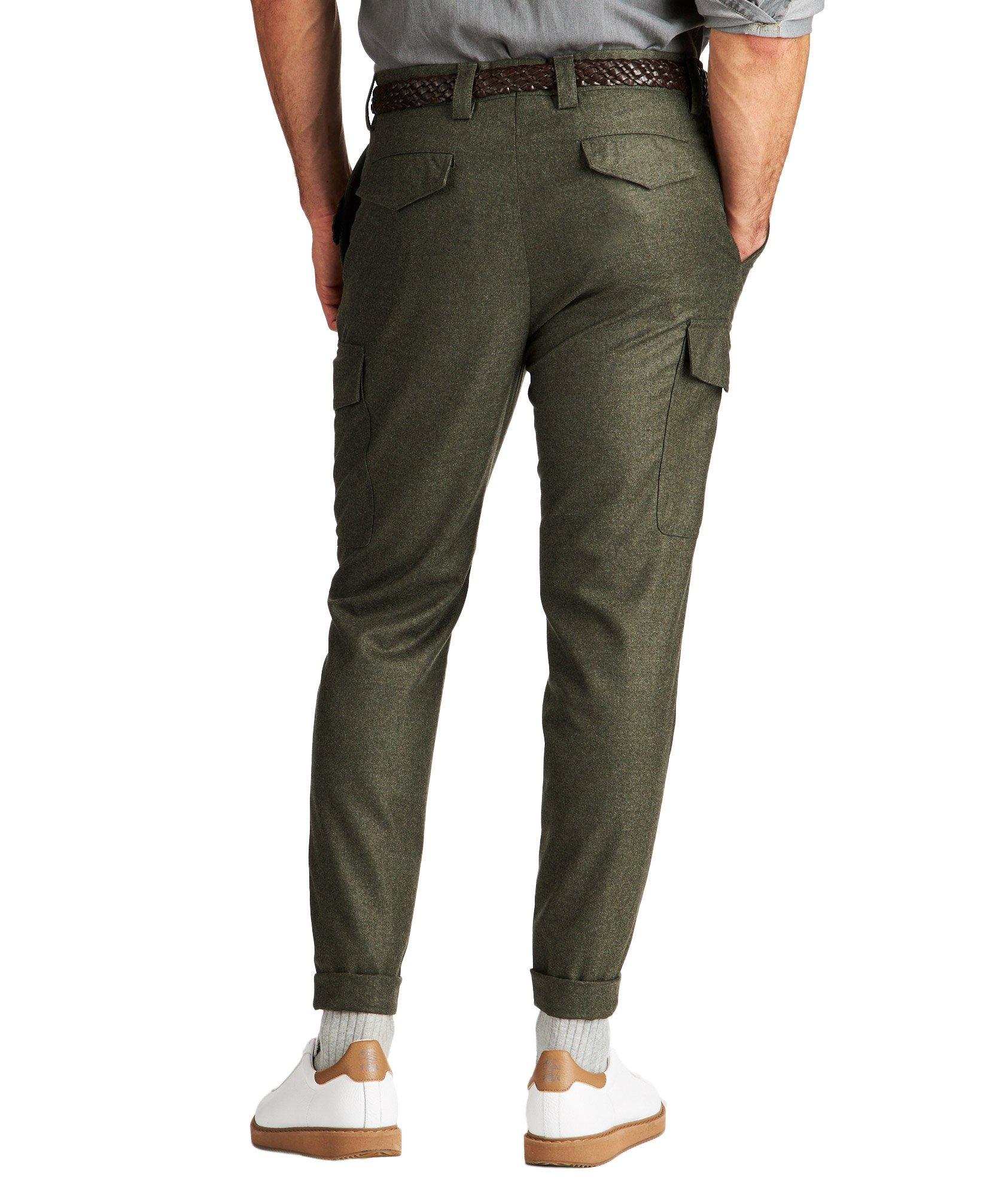 Pantalon à poches cargo de coupe contemporaine image 1