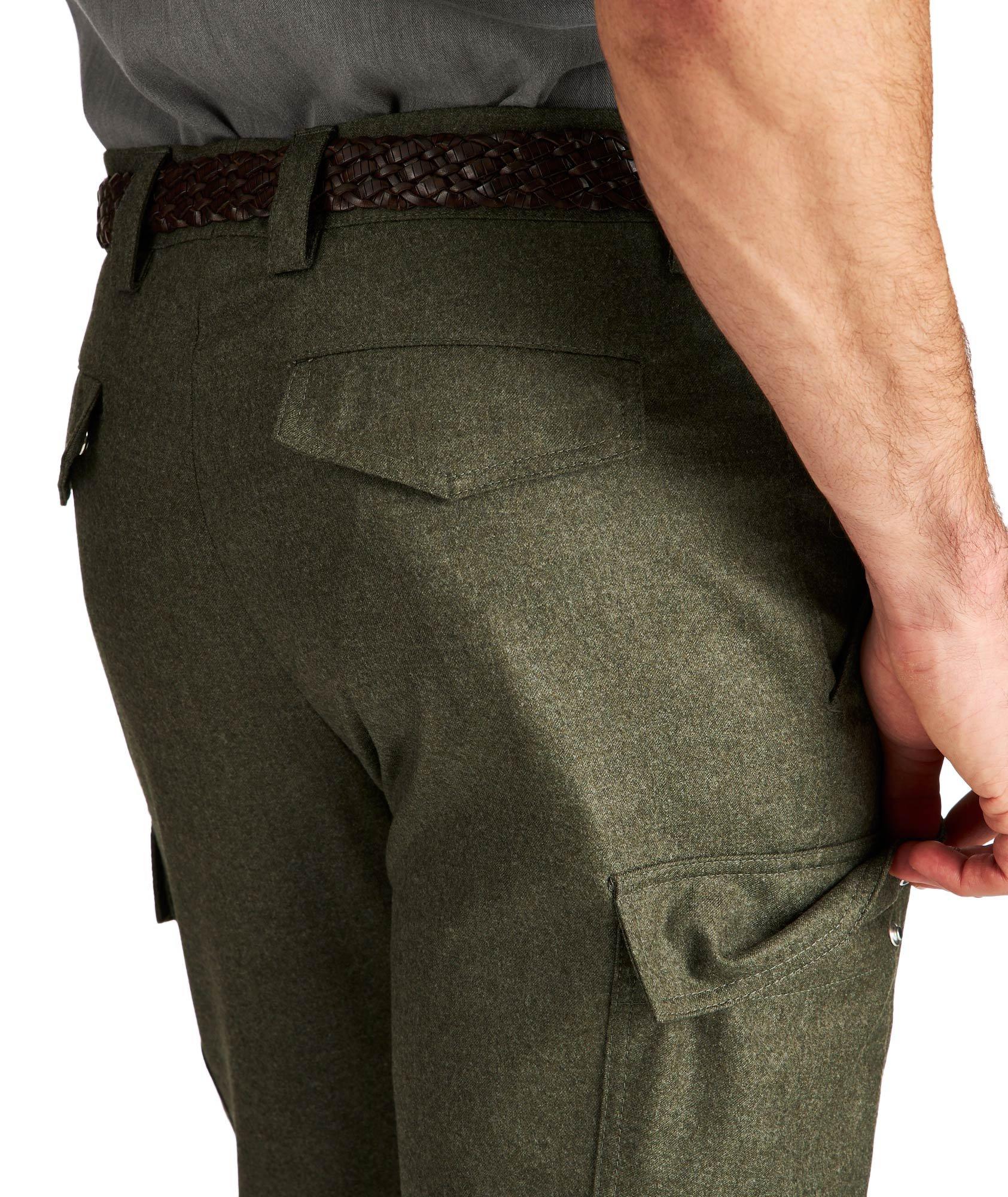 Pantalon à poches cargo de coupe contemporaine image 2