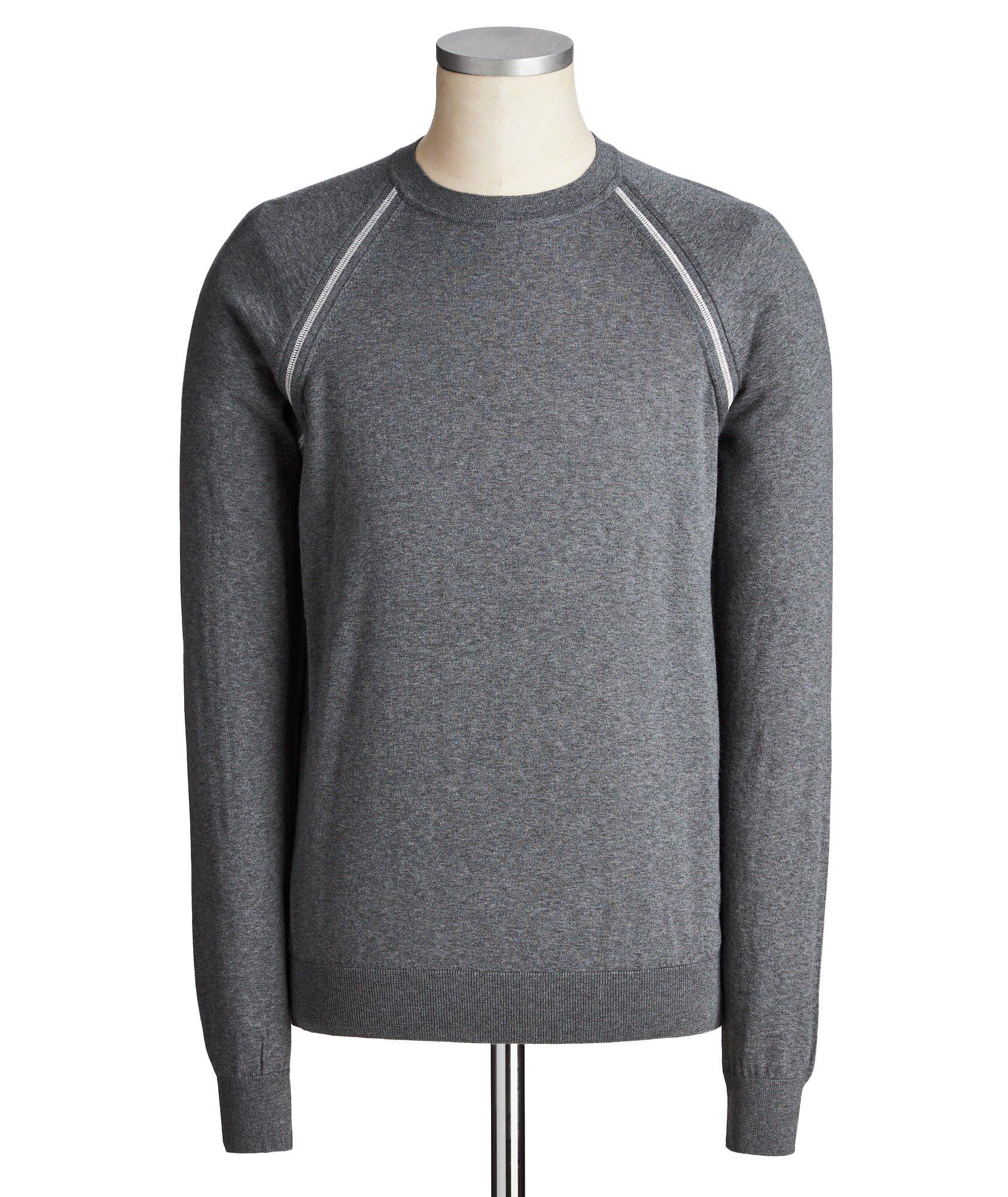 Raglan-Sleeve Wool Sweater image 0