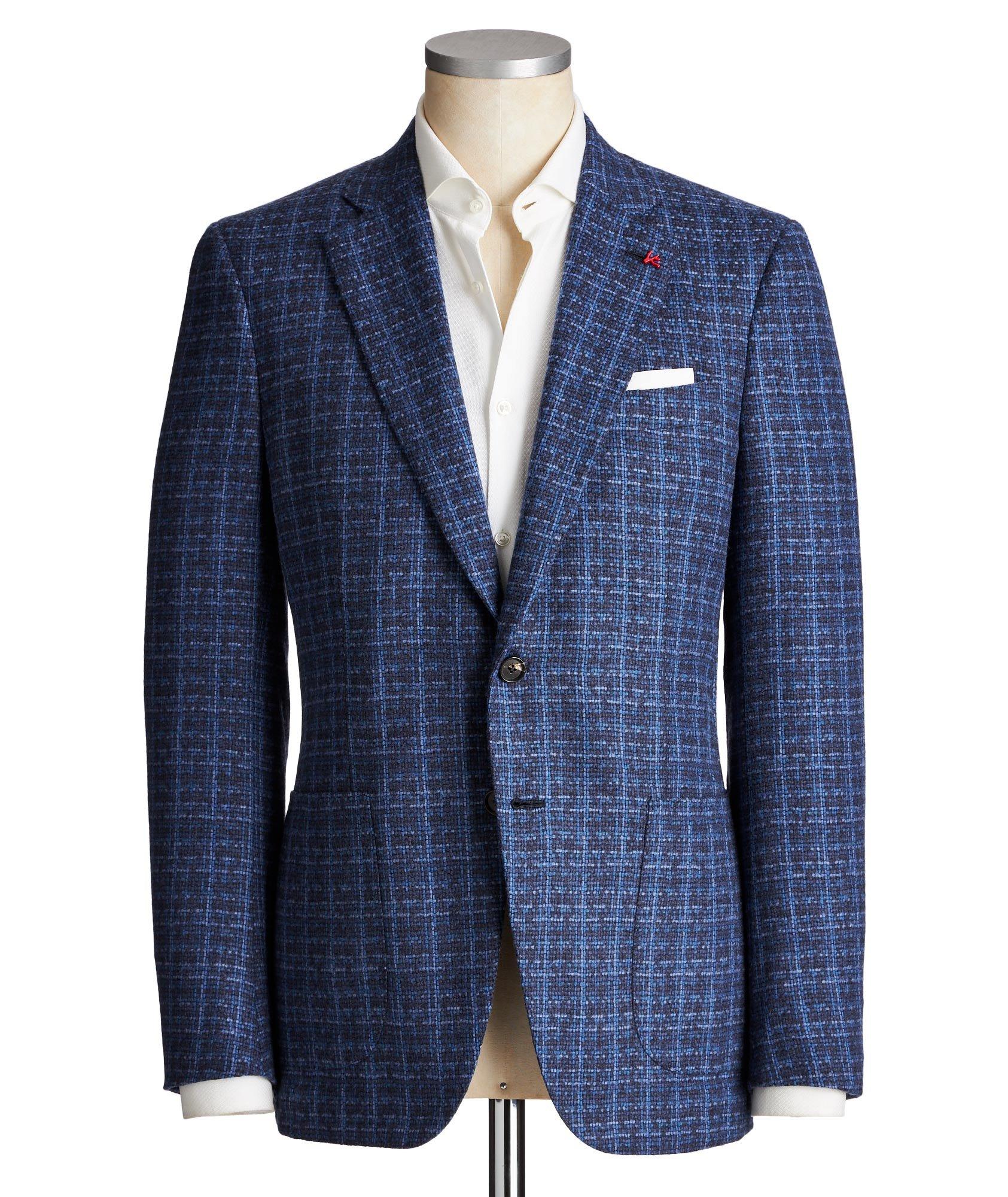Checked Wool Sports Jacket image 0