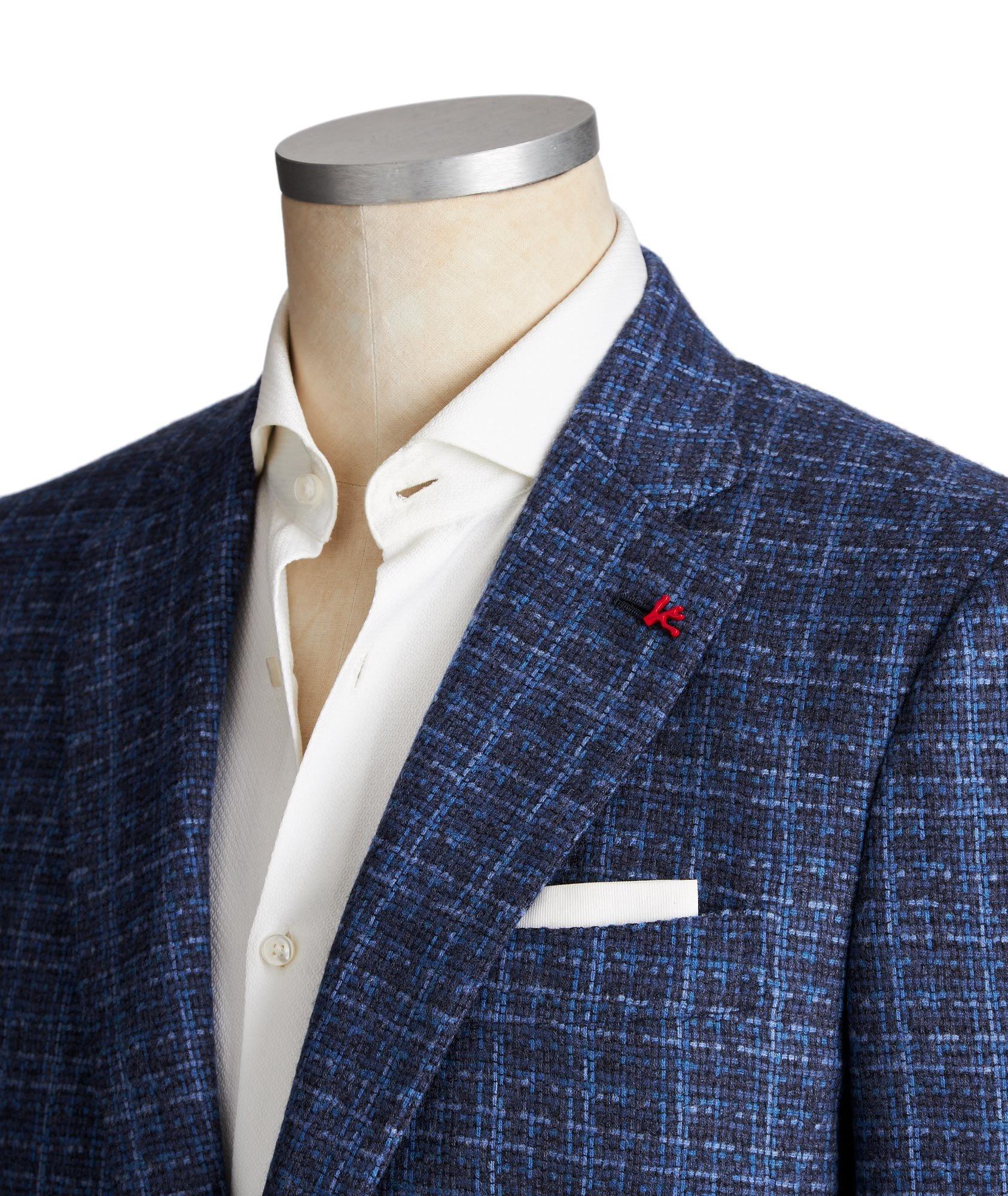 Checked Wool Sports Jacket image 1