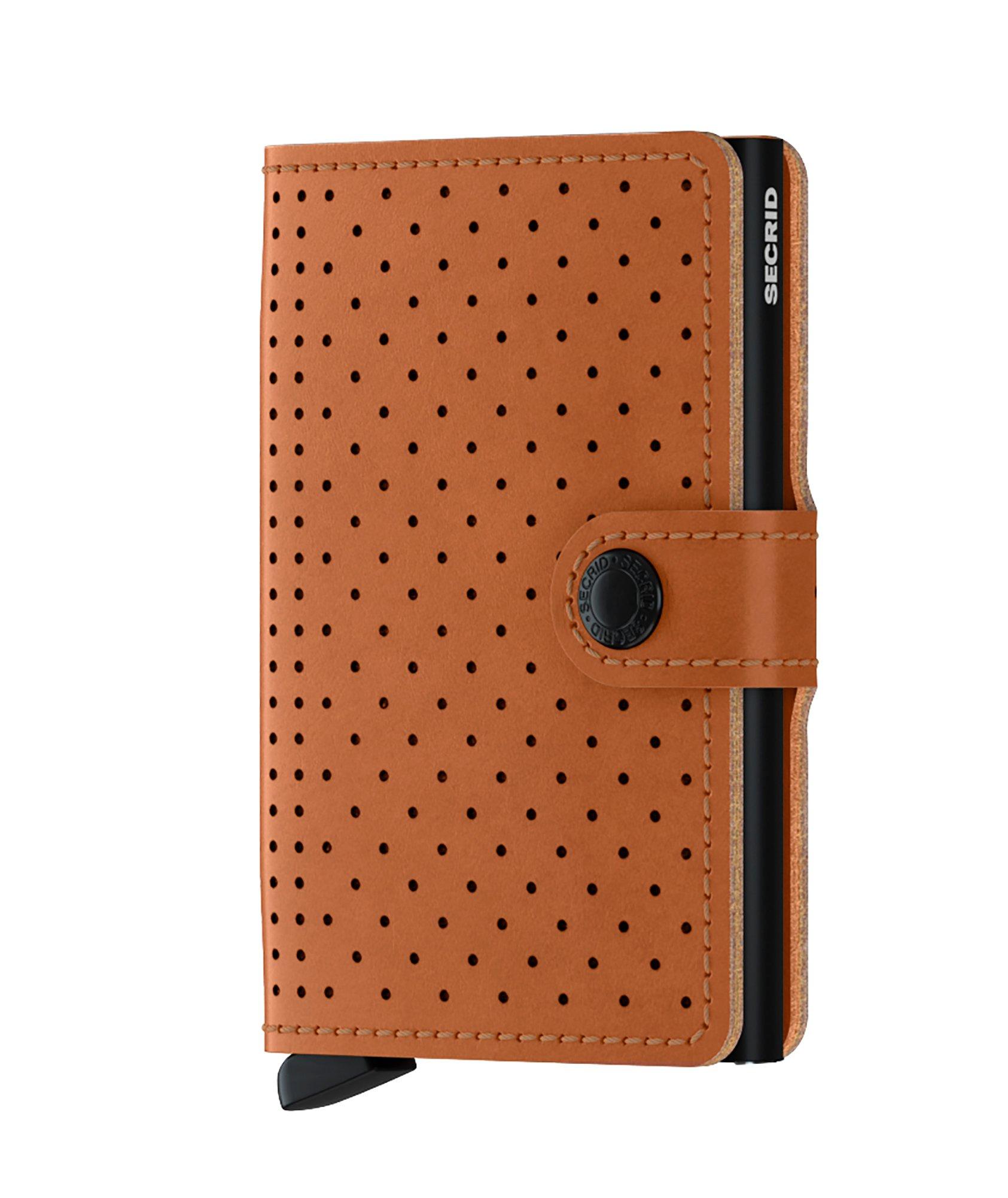 Perforated Leather Miniwallet image 0