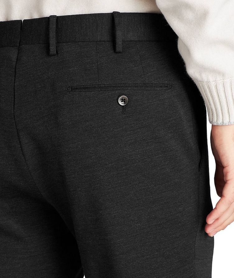 PT01 Slim Fit Stretch-Cotton & Wool Pants image 2