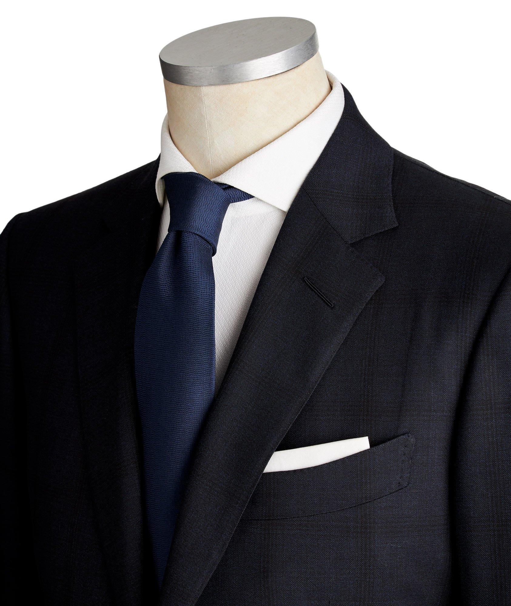 O'Connor Windowpane Wool-Silk Suit image 1