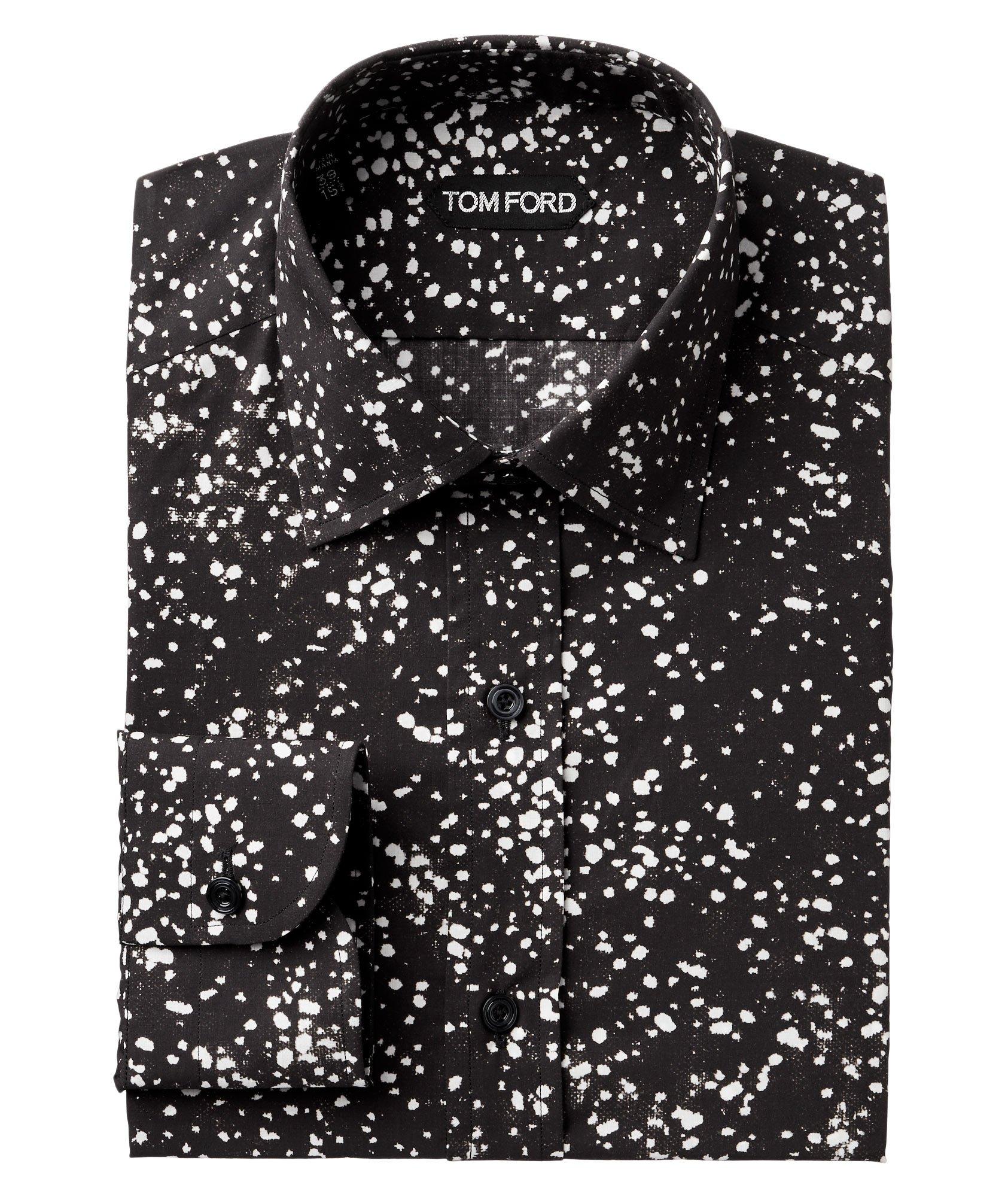 Speckled Cotton-Blend Shirt image 0