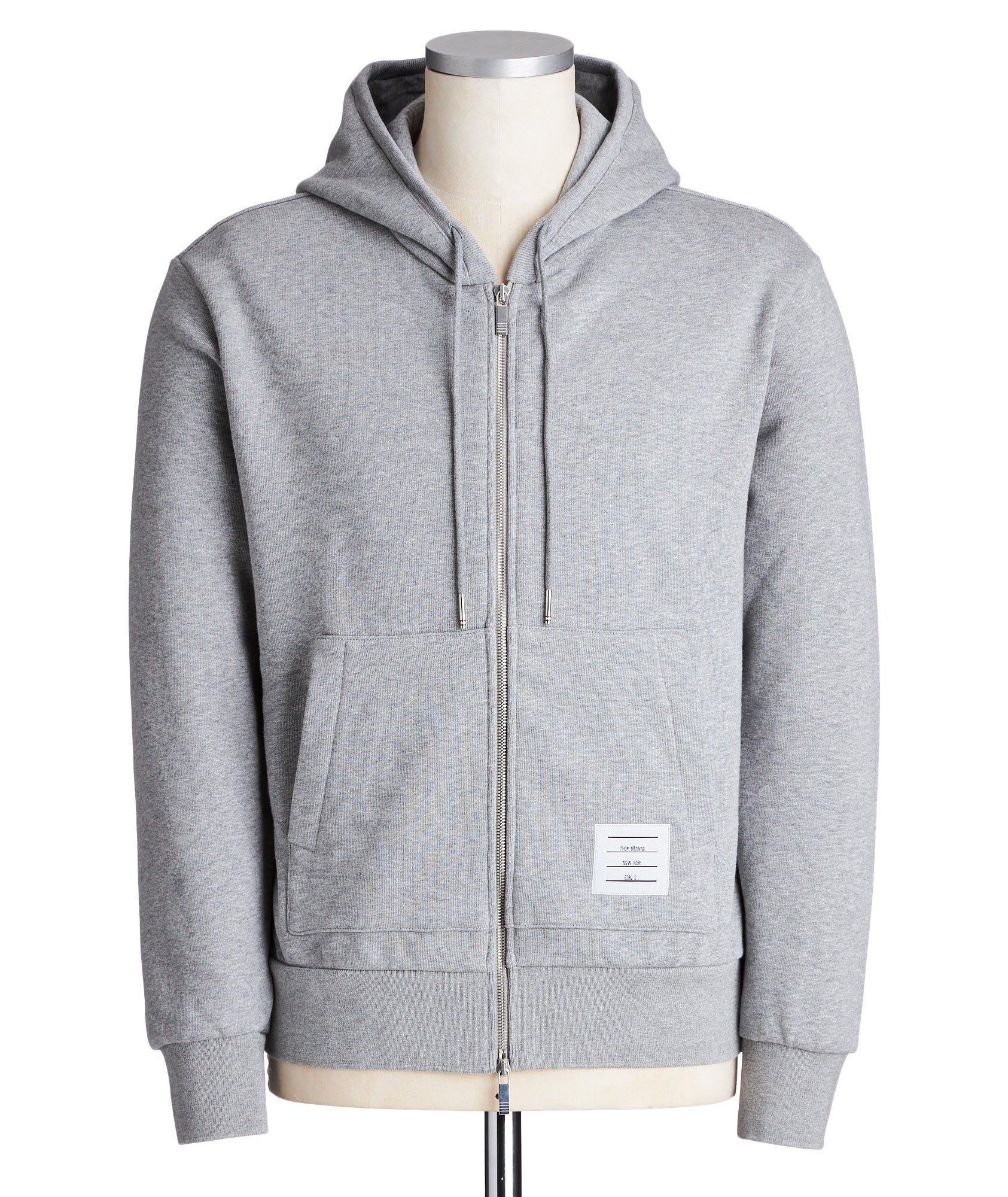 Zip-Up Cotton Hoodie image 0