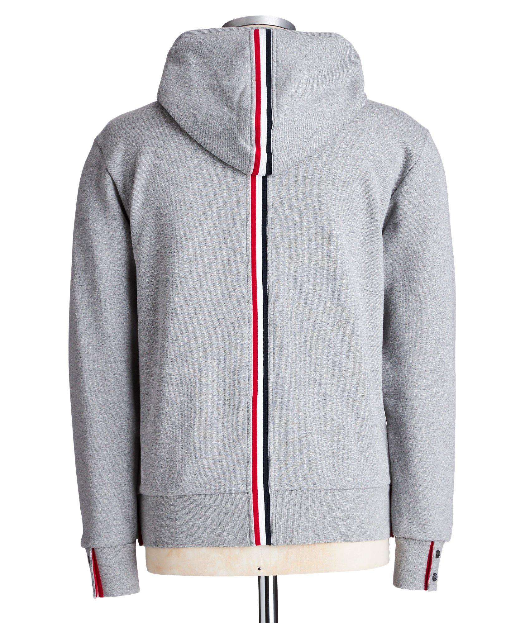 Zip-Up Cotton Hoodie image 1