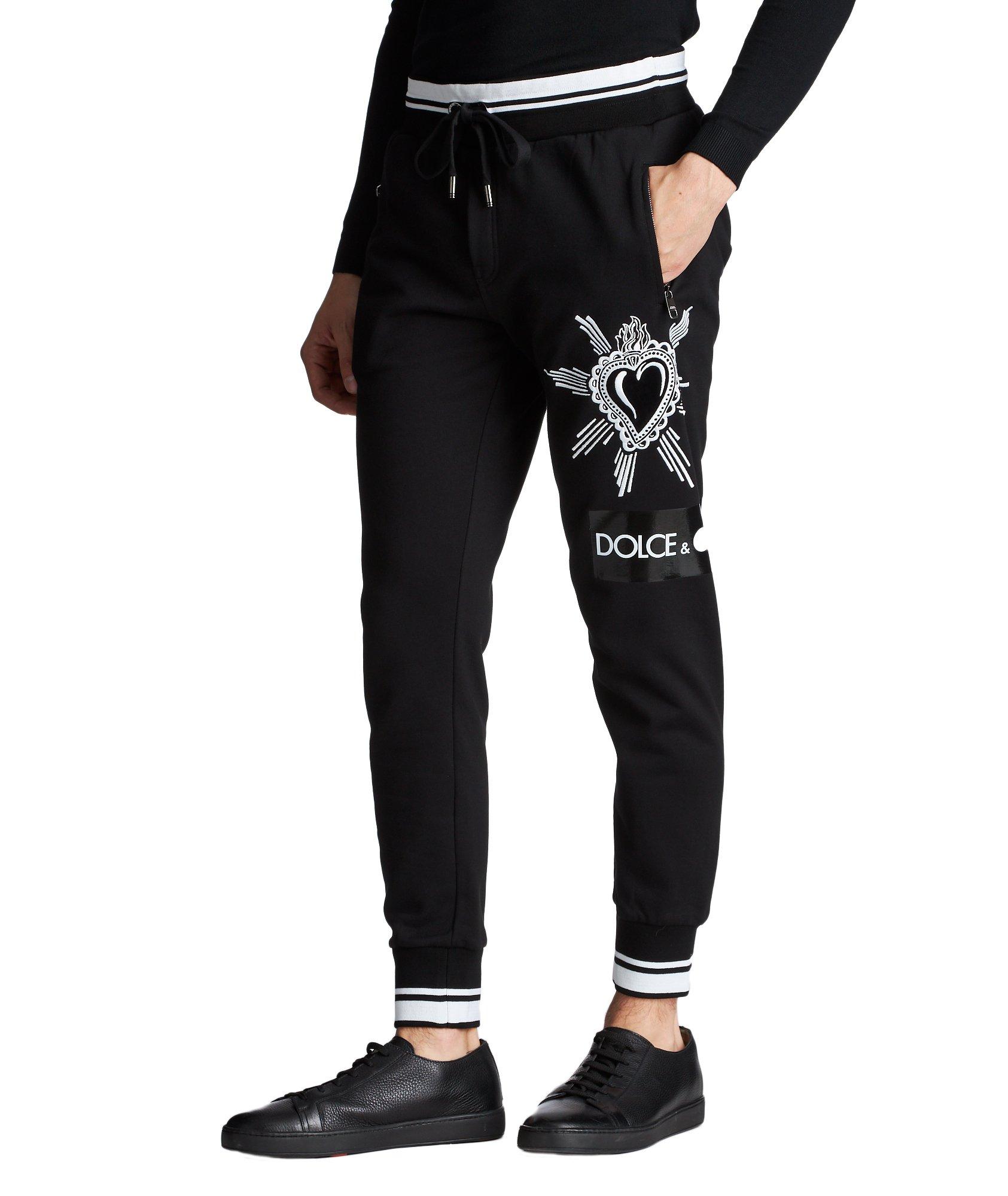 Embroidered Drawstring Joggers image 0