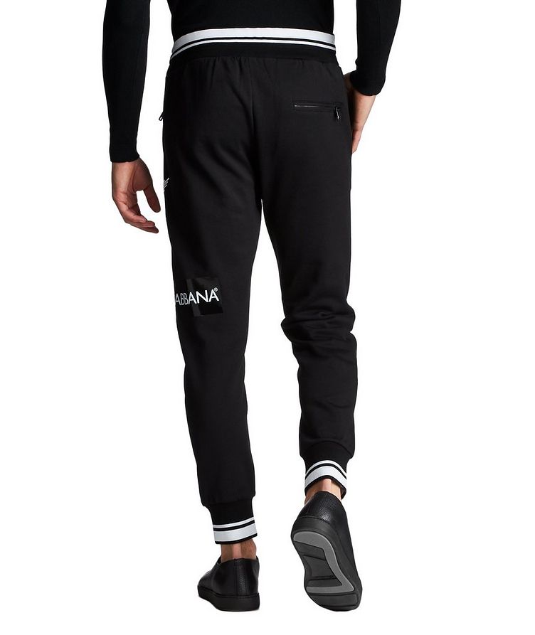 Embroidered Drawstring Joggers image 1