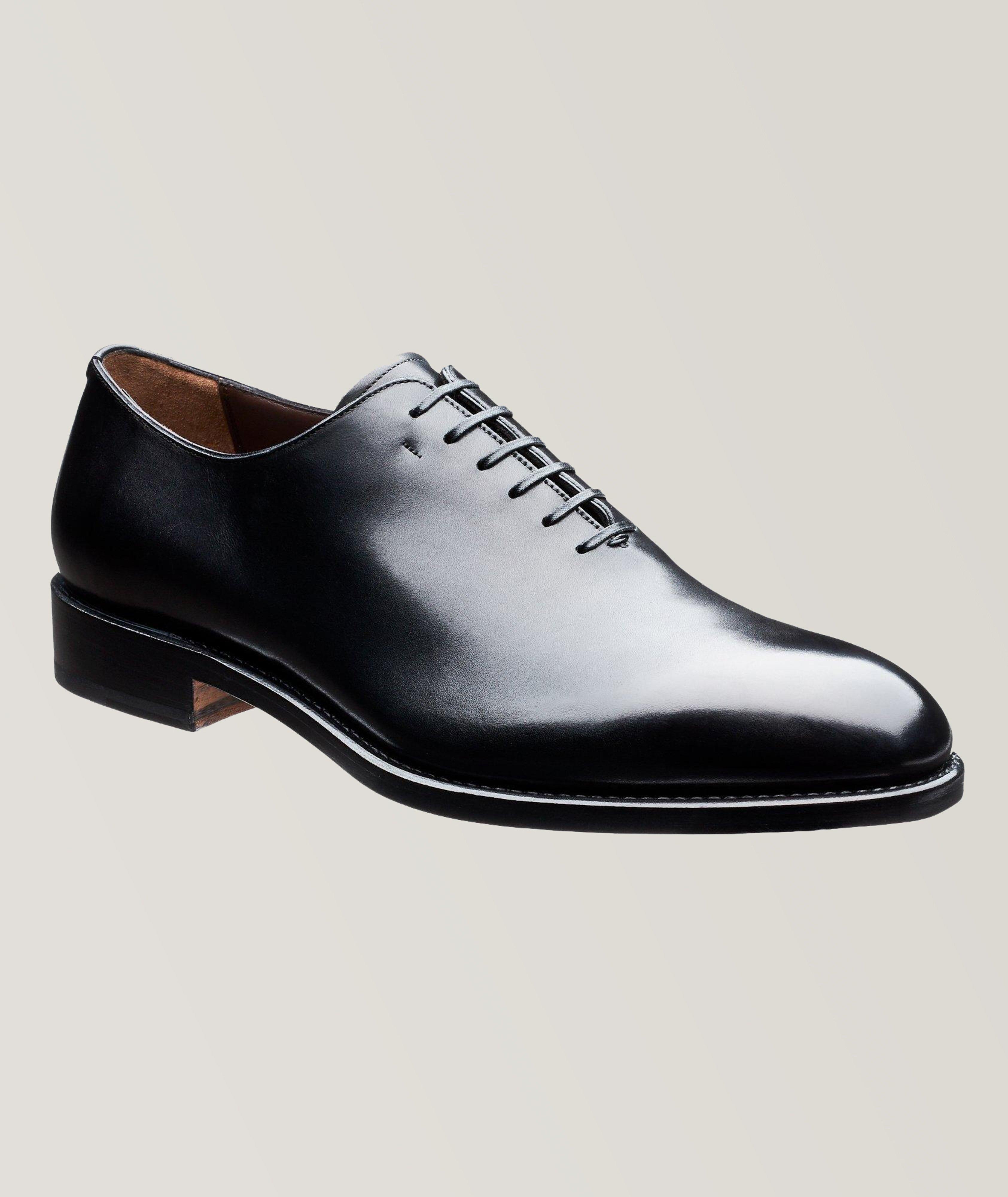 Shop FERRAGAMO Riley Leather Oxfords