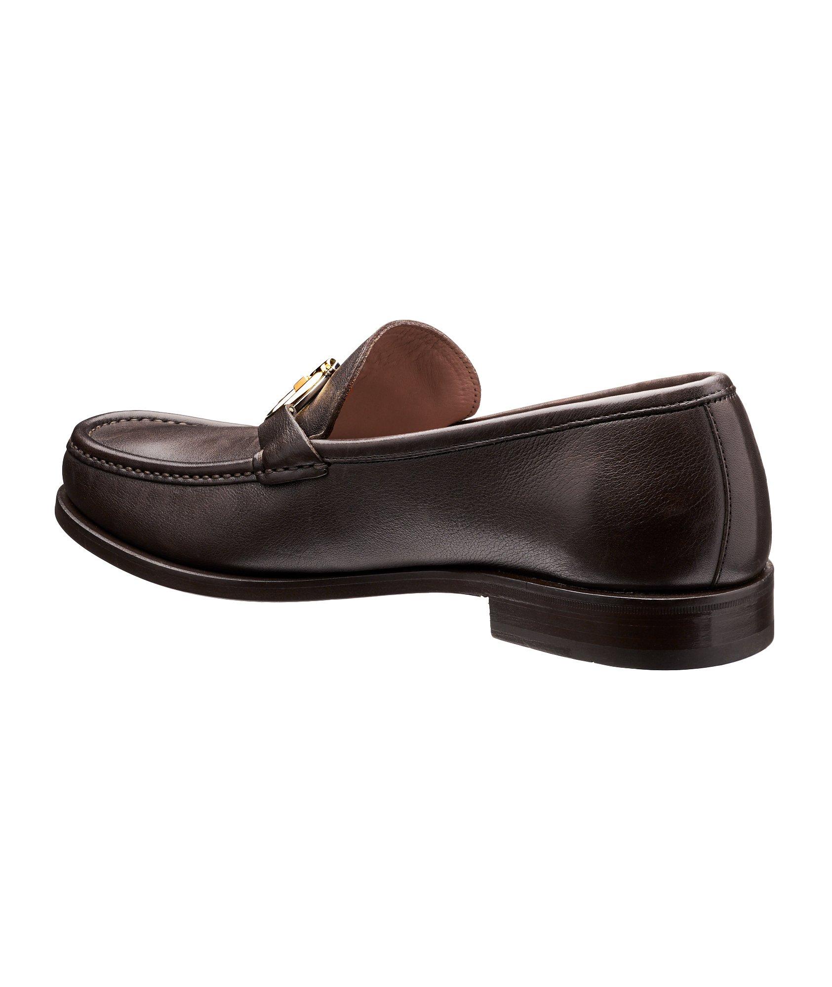 Reversible Buckle Calfskin Loafers image 1