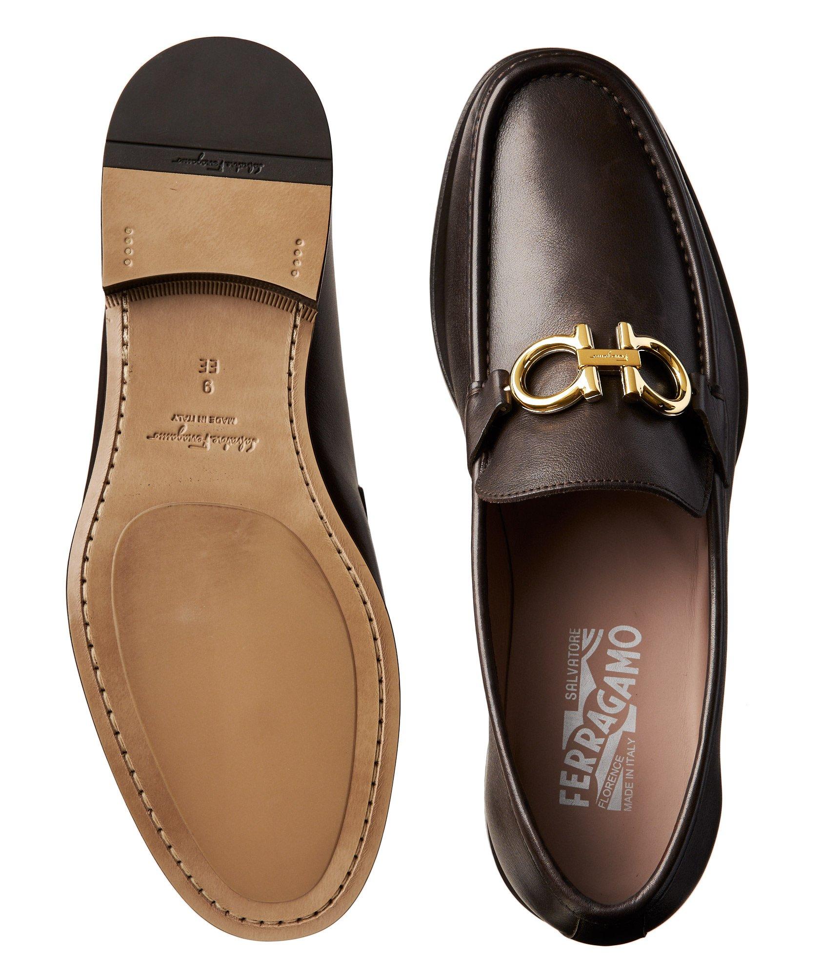 Reversible Buckle Calfskin Loafers image 2