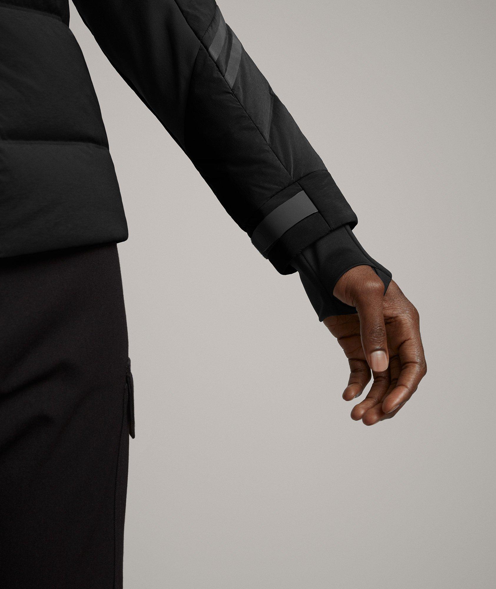 canada goose hybridge cw element jacket black label