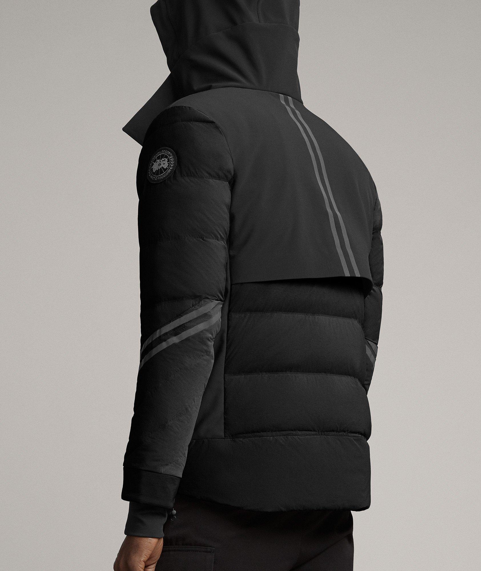canada goose hybridge cw element jacket black label
