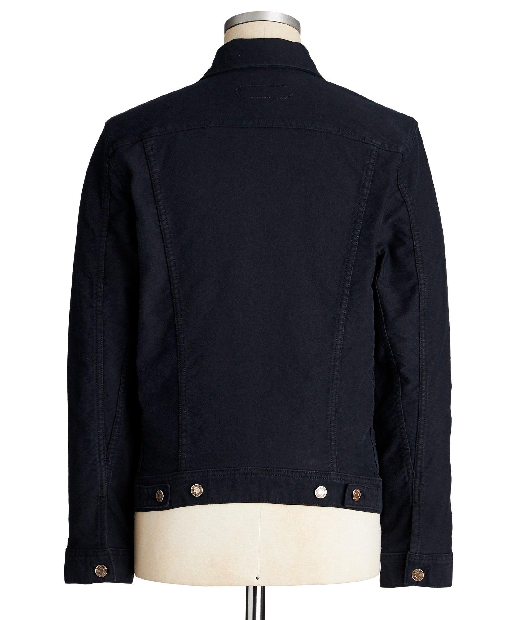 Brushed Denim Trucker Jacket image 1