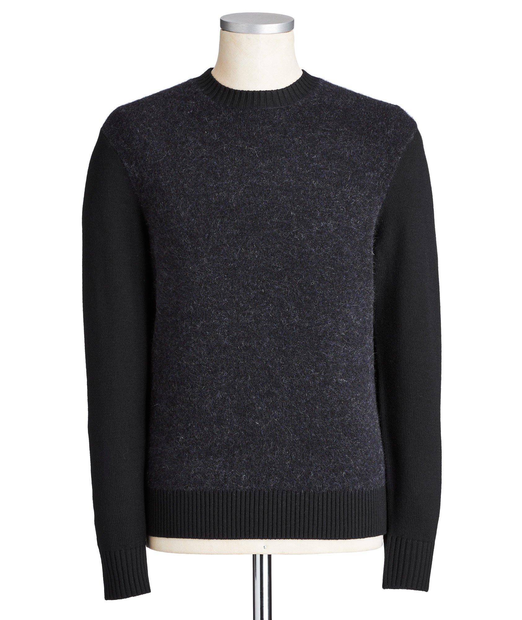 Textured Wool-Blend Sweater image 0