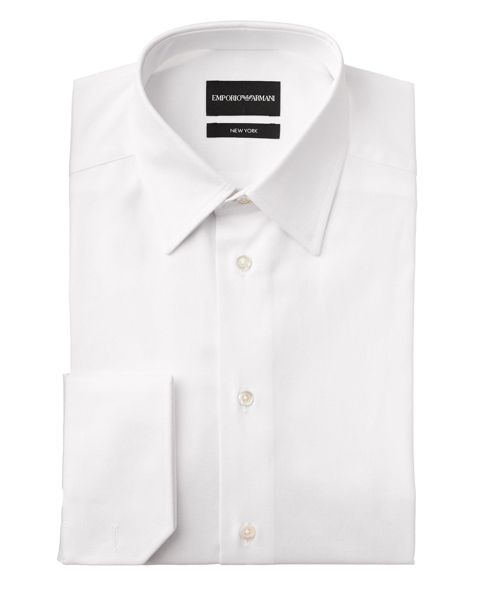 Slim Fit Stretch-Cotton Dress Shirt image 0