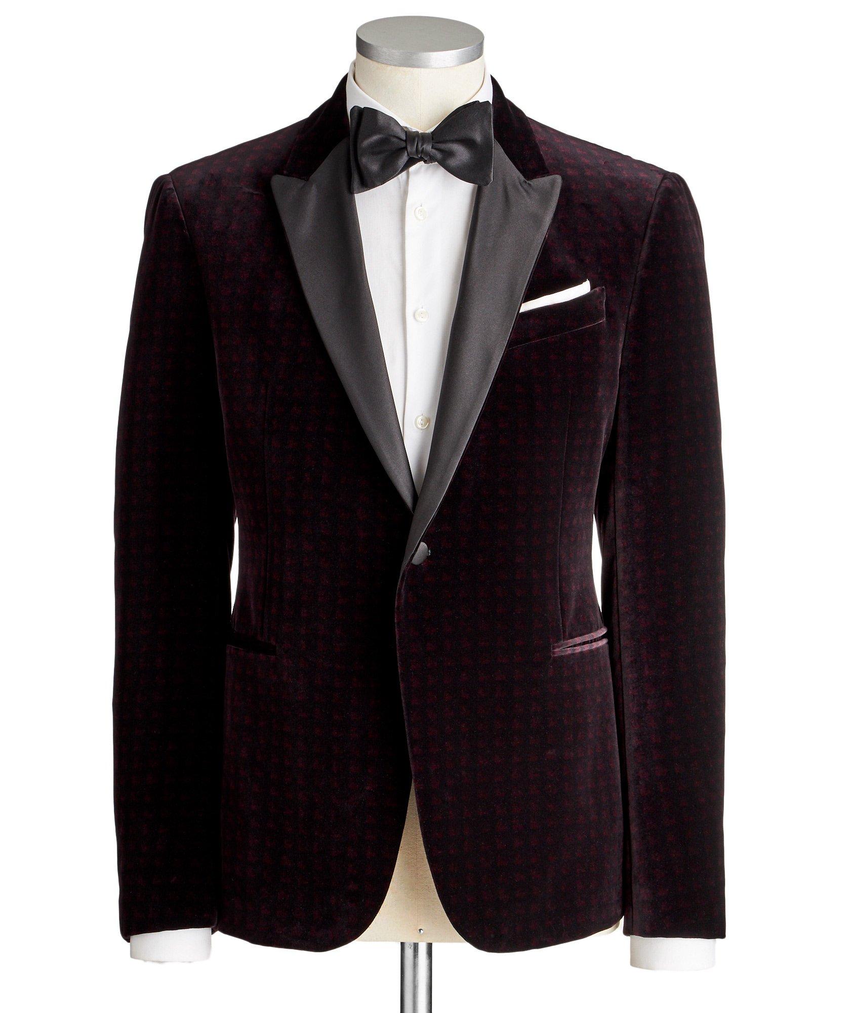 M-Line Velvet Tuxedo Jacket image 0