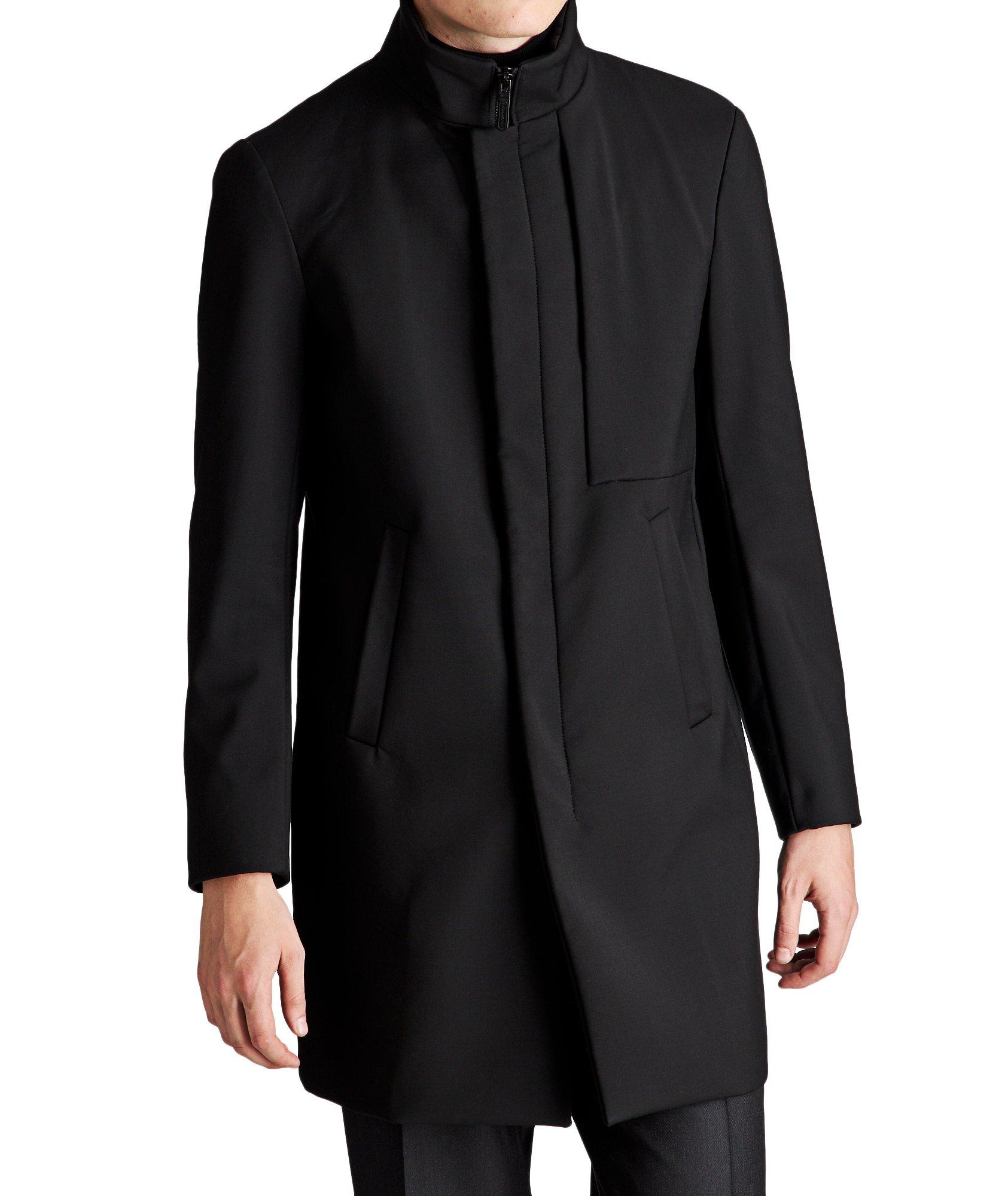 Water-Repellent Wool Coat image 0