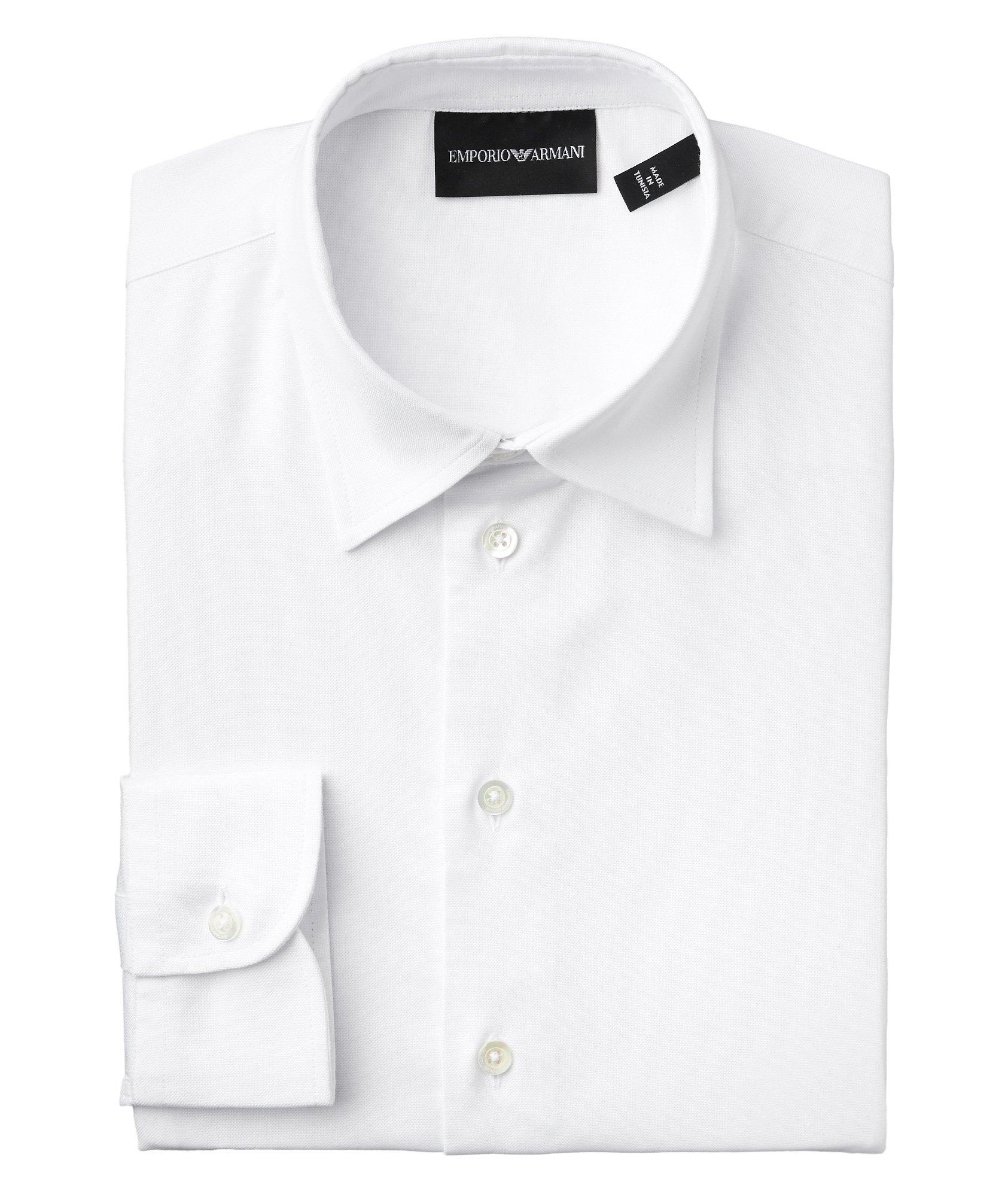 Contemporary Fit Stretch-Cotton Dress Shirt image 0