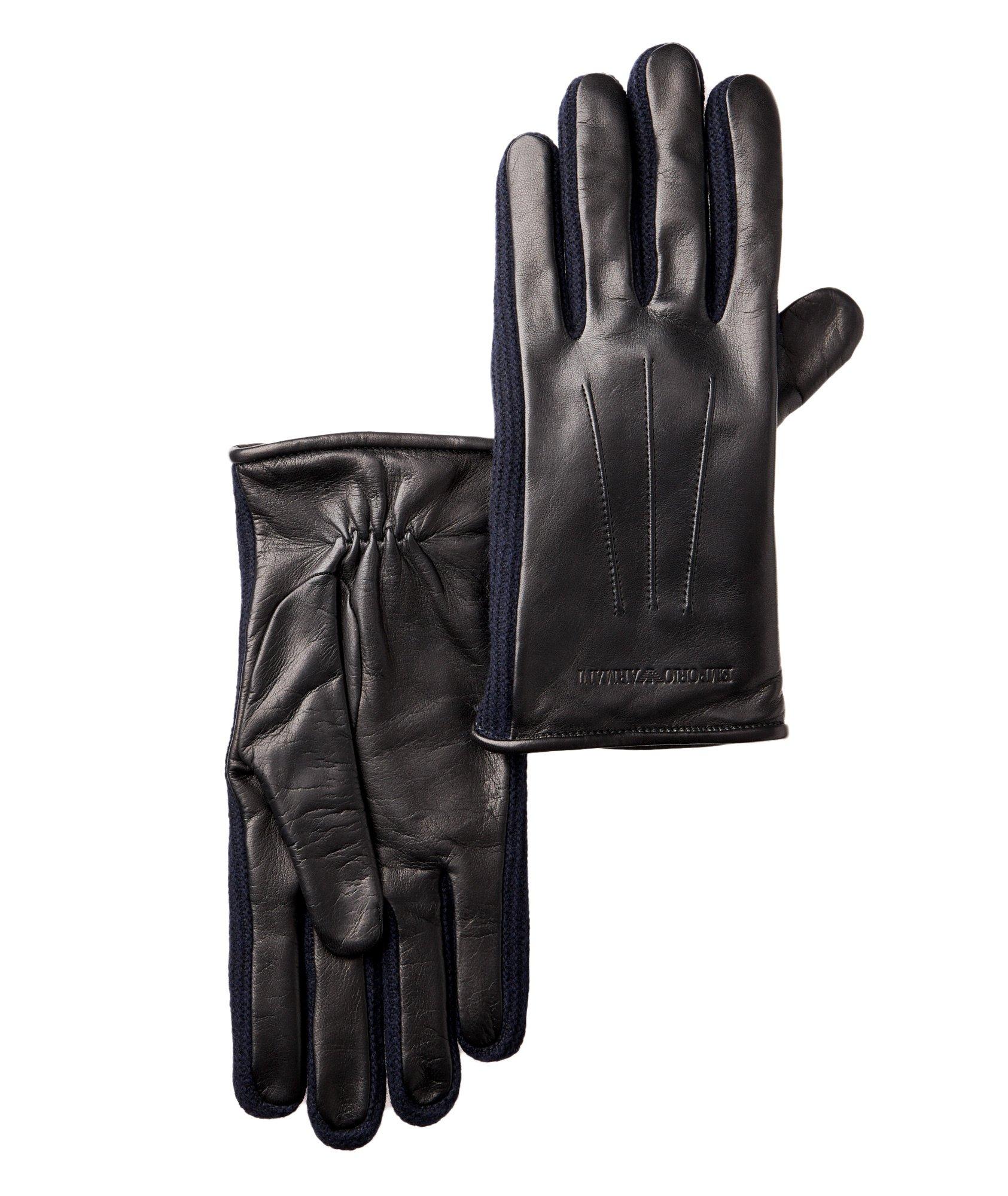 Wool-Lined Lambskin Gloves image 0