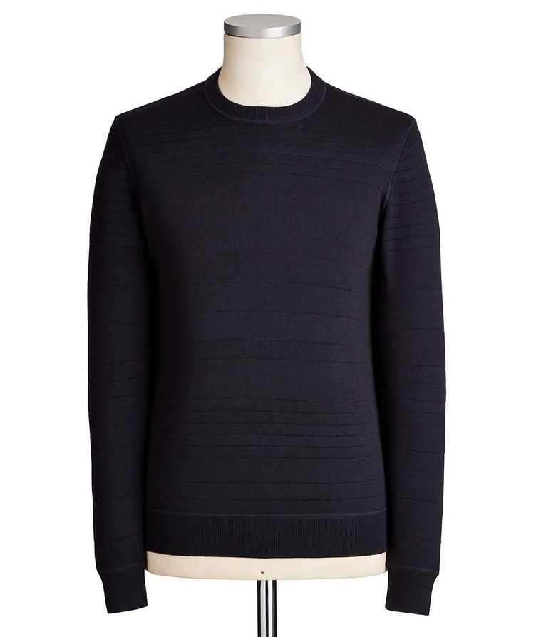 Reversible Wool-Blend Sweater image 0