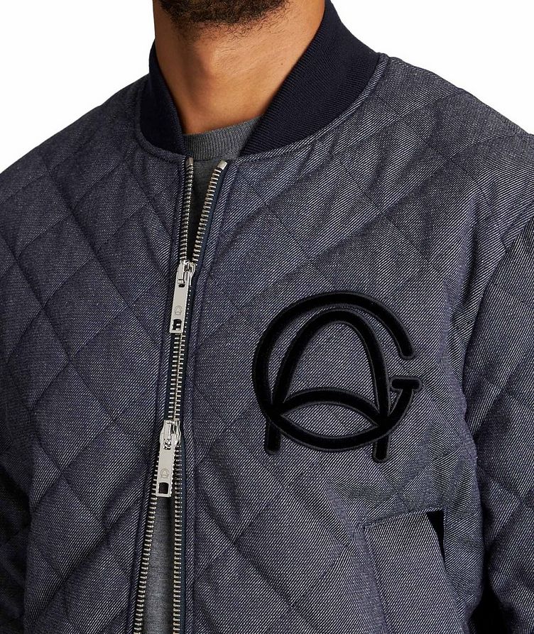 Quilted Wool-Cotton Bomber Jacket image 2