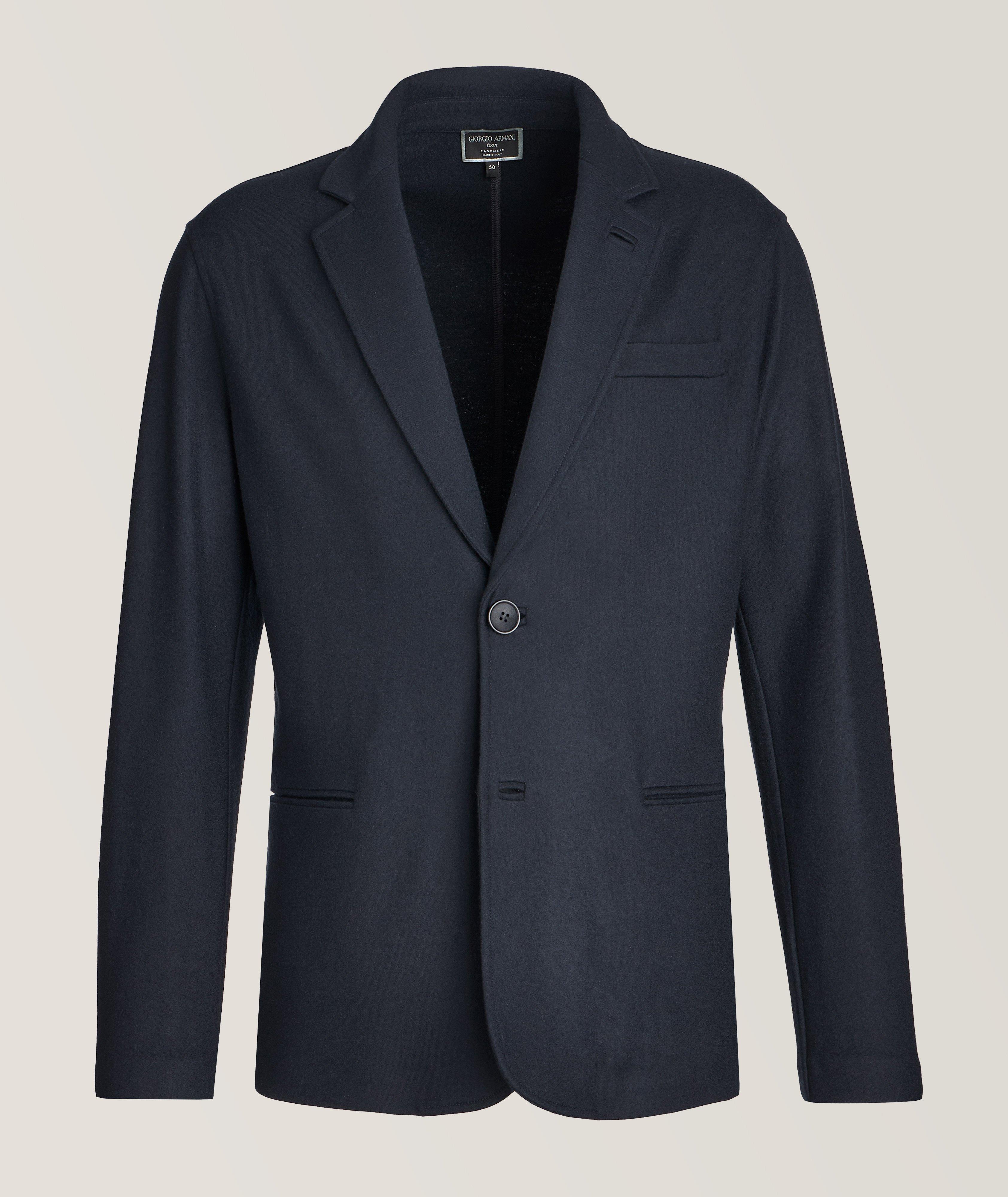 Unstructured Cashmere Sport Jacket image 0