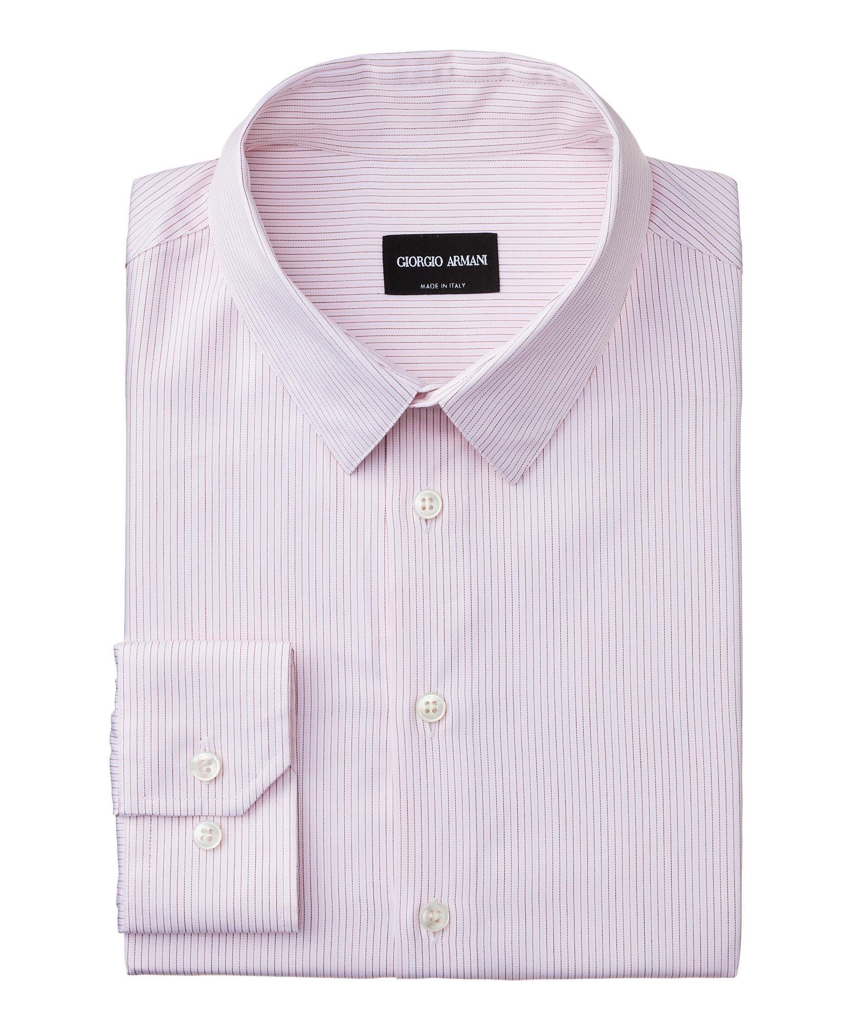 Contemporary Fit Striped Dress Shirt image 0