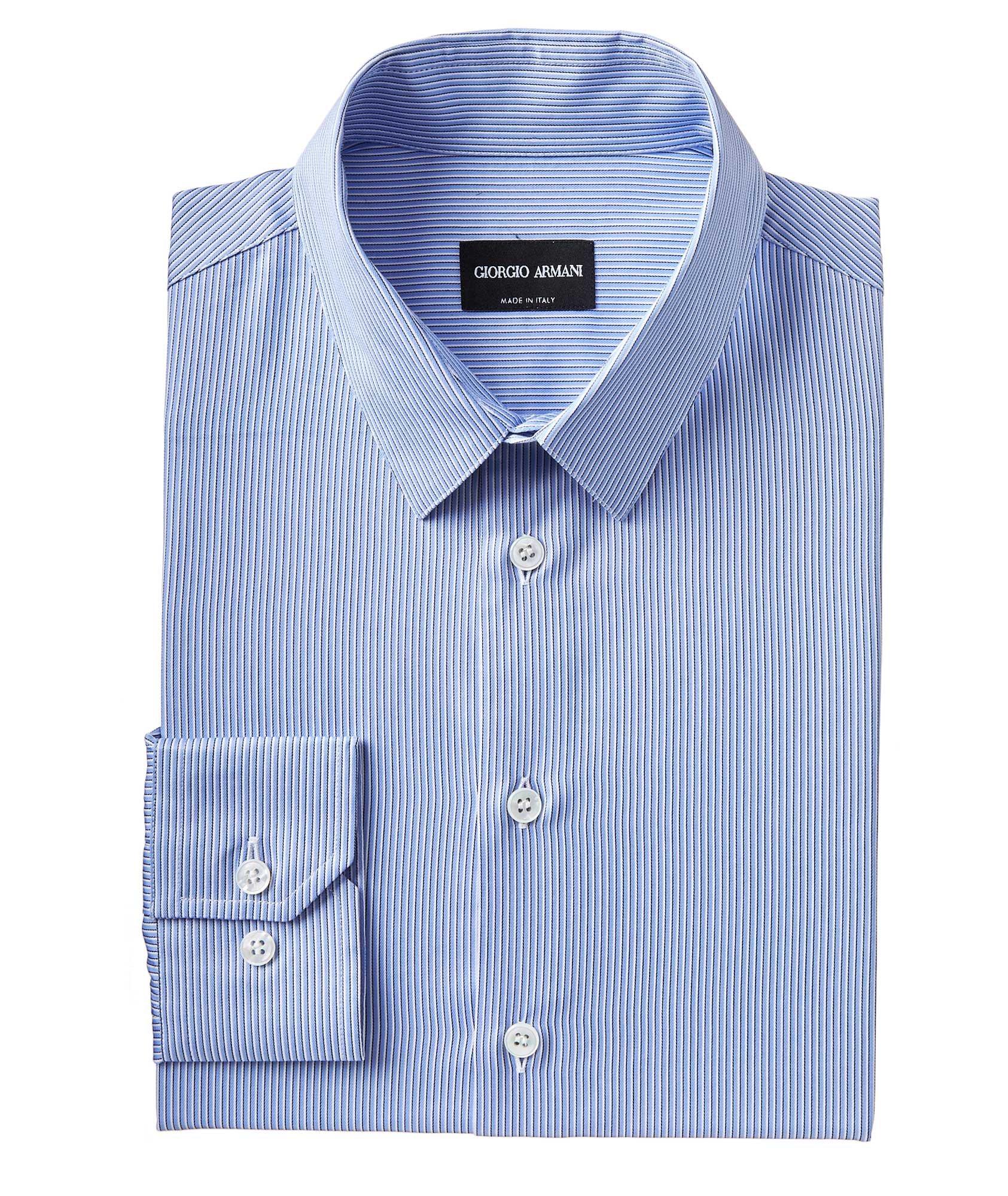 Contemporary Fit Striped Dress Shirt image 0