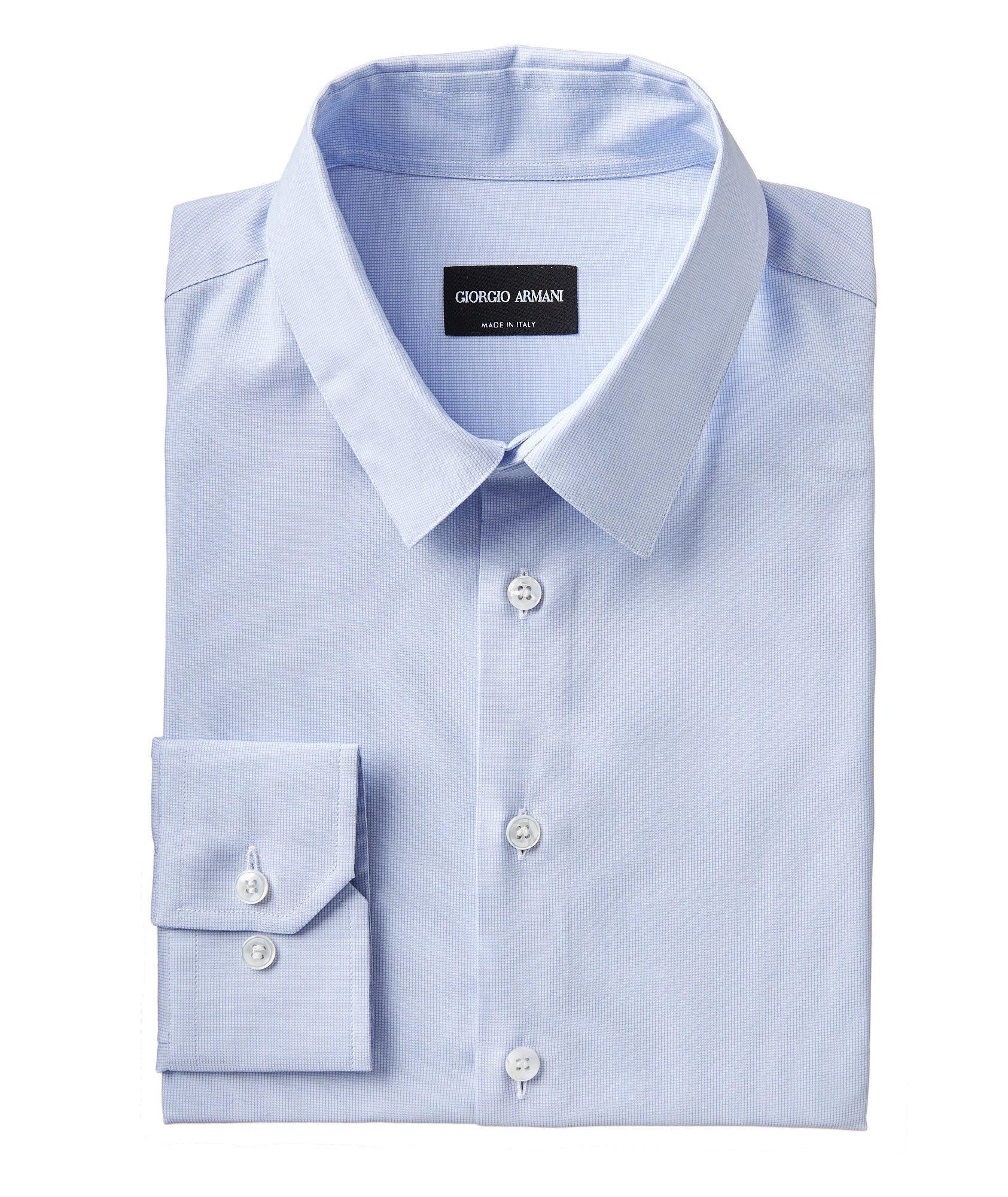 Contemporary Fit Cotton-Blend Dress Shirt image 0