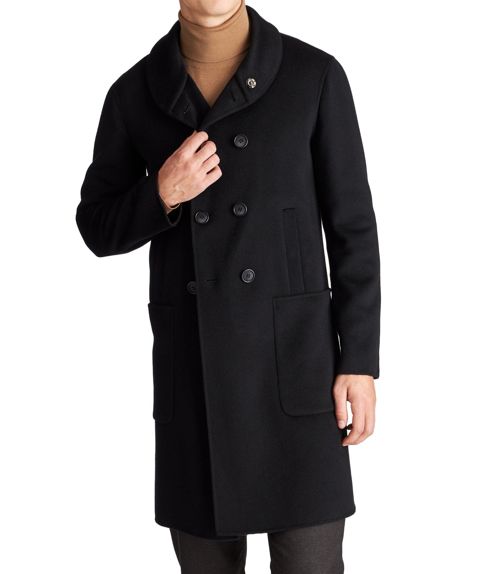 Icon Double-Breasted Cashmere-Blend Coat image 0