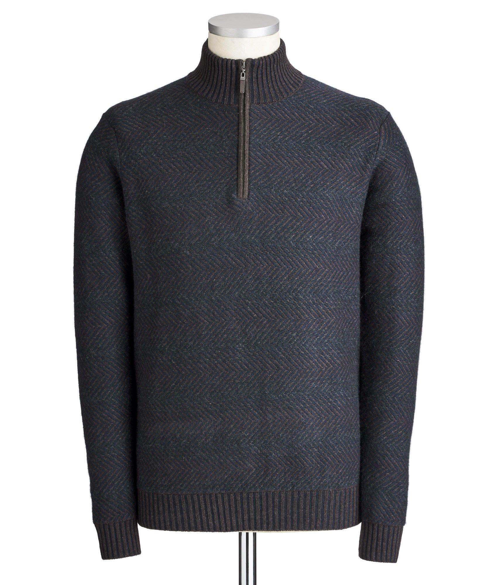 KINROSS Half-Zip Cashmere Sweater | Sweaters & Knits | Harry Rosen