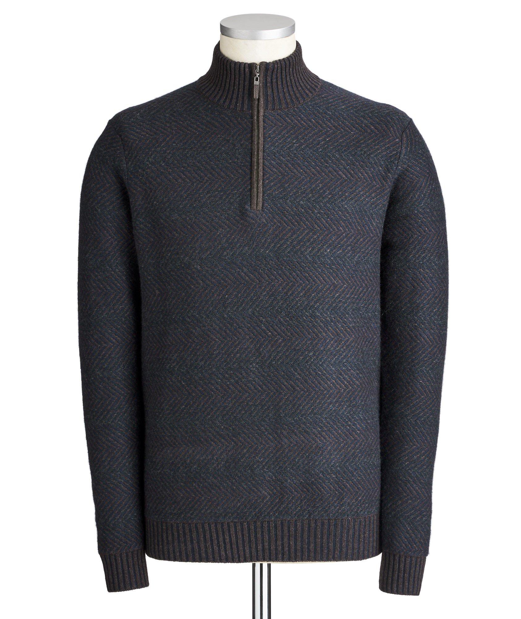 Half-Zip Cashmere Sweater image 0