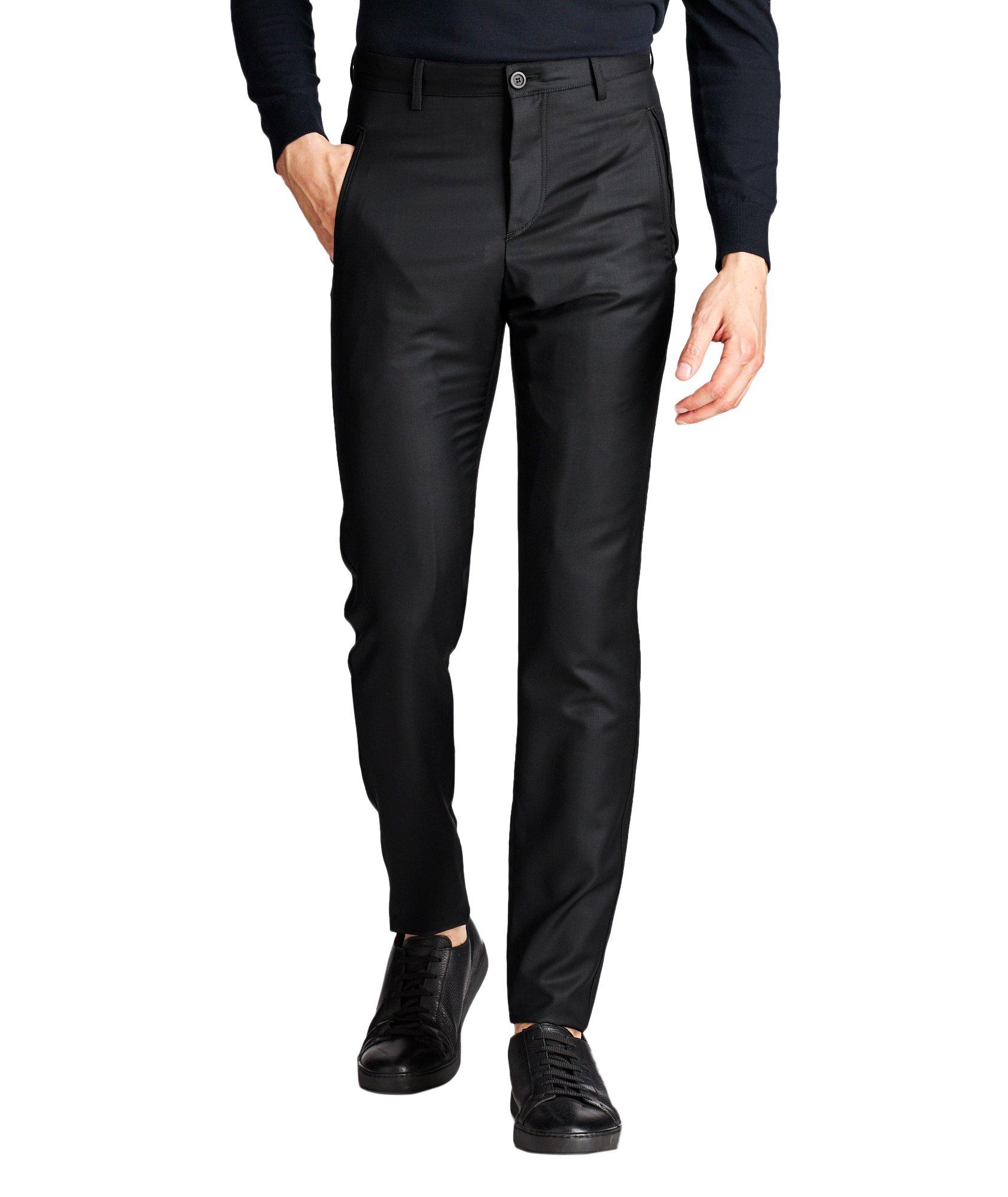 Virgin Wool-Cashmere Trousers image 0
